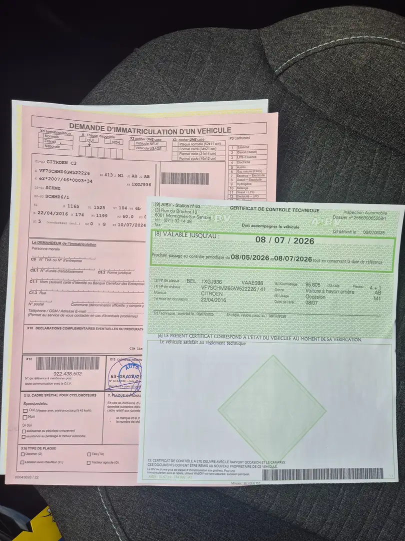 Citroen C3 ✅️ prêt imatriculation RÉSERVÉ ✅️ Rouge - 2