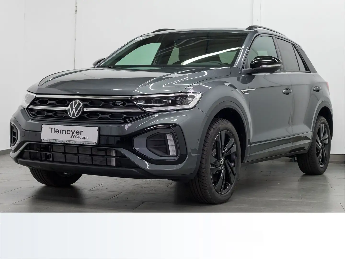 Volkswagen T-Roc 2.0 TDI DSG R-LINE UPE56 LEDER PANO AHK MA Gris - 2