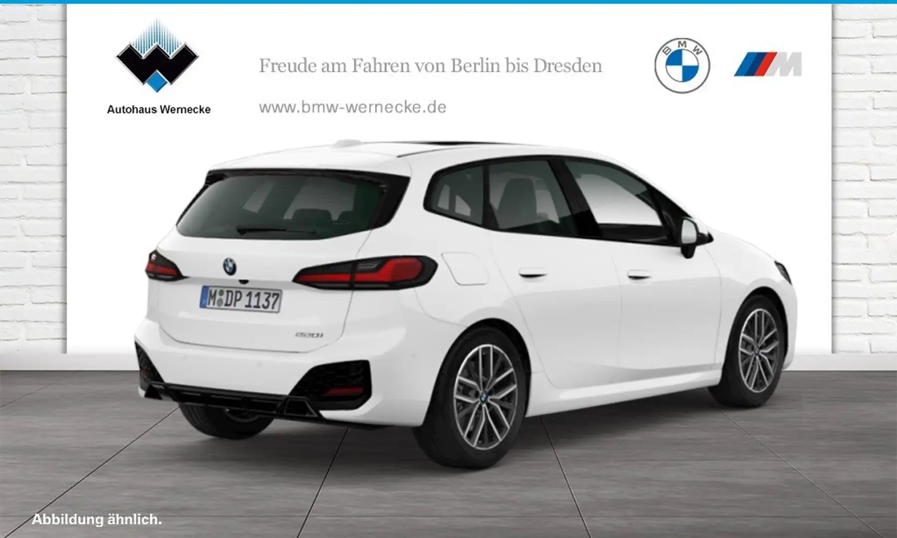 BMW 220 i Active Tourer M Sportpaket Head-Up HK HiFi Weiß - 2