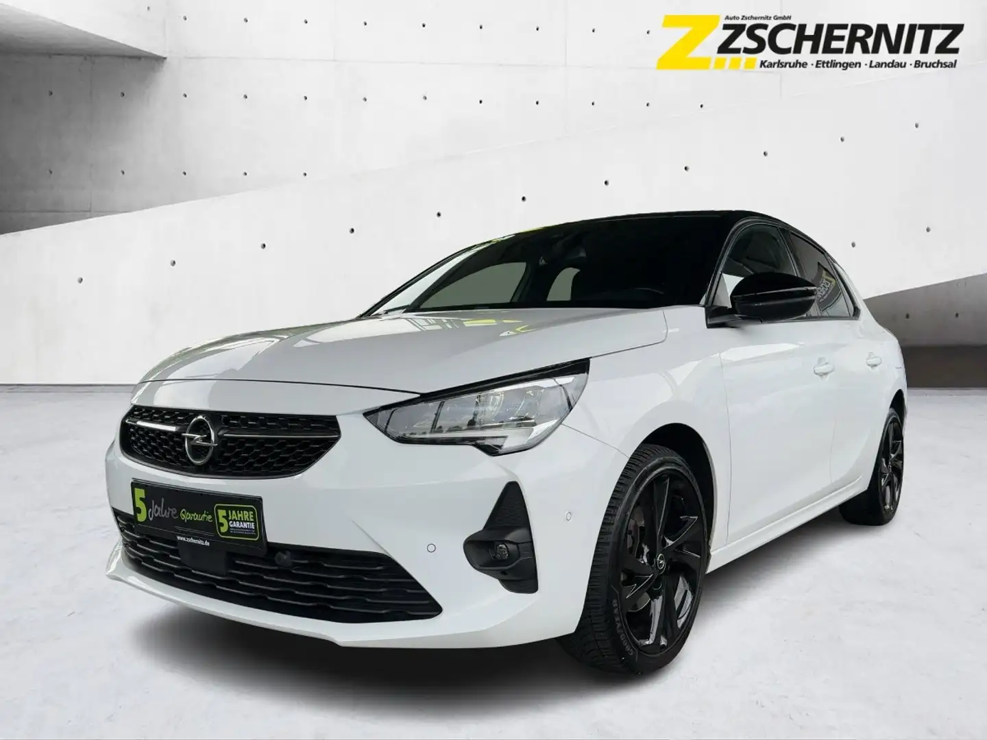 Opel Corsa F 1.2 Turbo GS Line Kamera Winterpaket PDC Weiß - 1