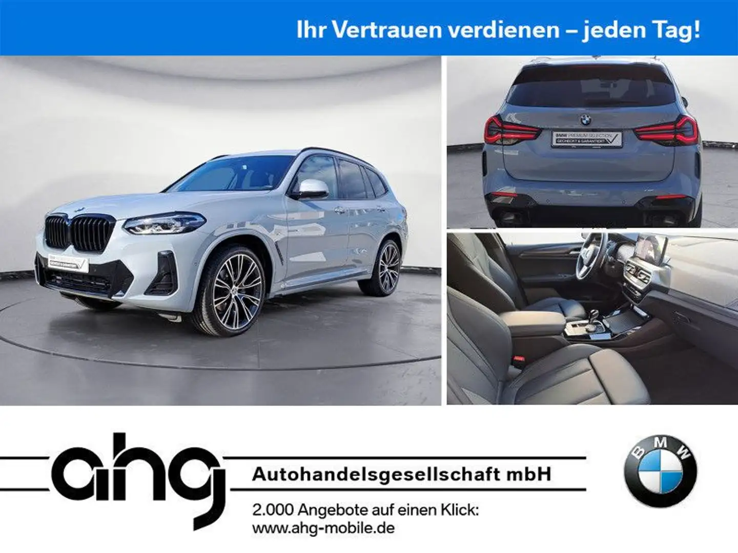 BMW X3 xDrive20i AT M Sportpaket Standhzg. Harman Ka Grijs - 1