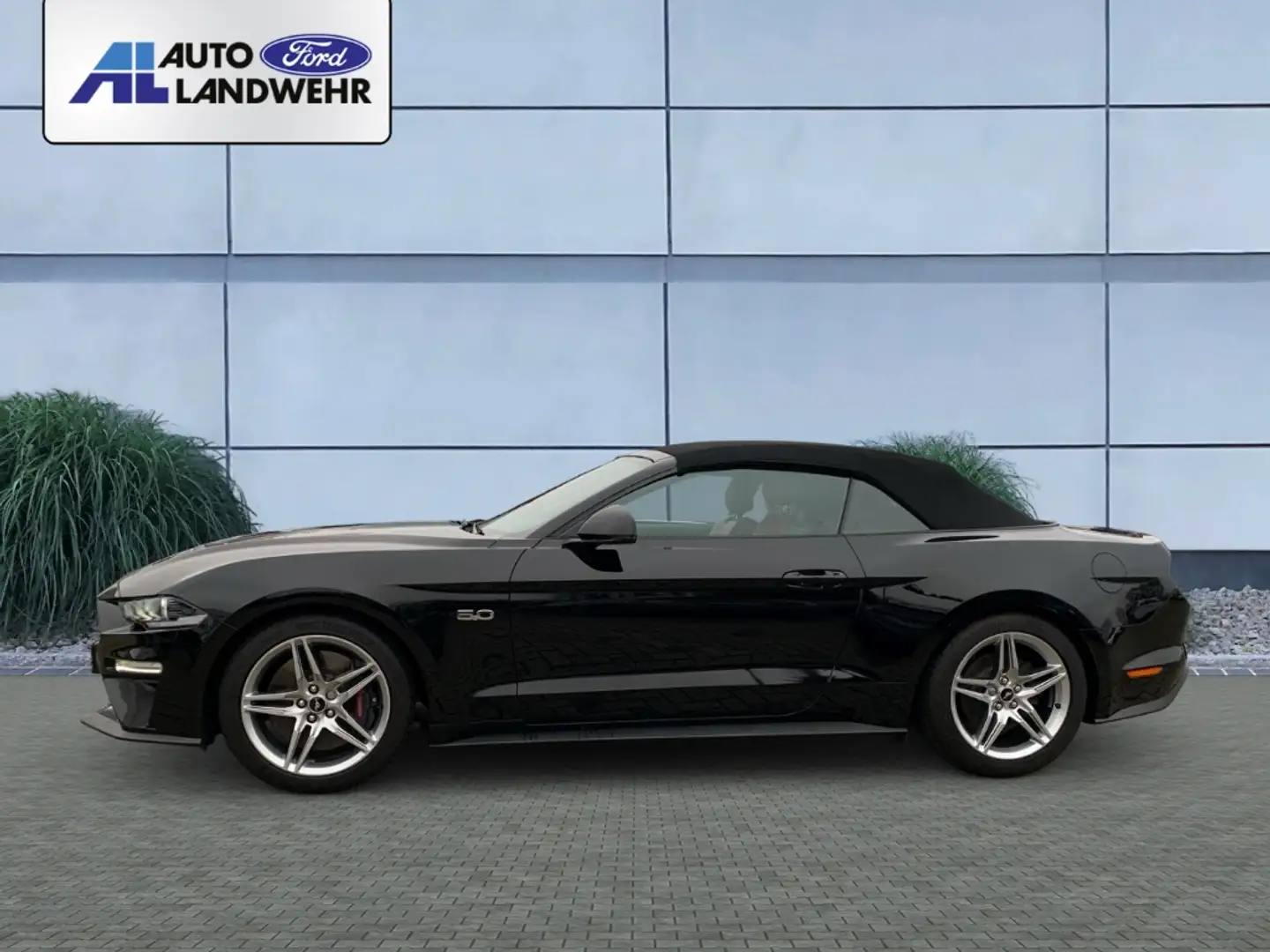 Ford Mustang GT Convertible 5.0 Ti-VCT V8 EU6d Premium 4 Sportp Czarny - 2