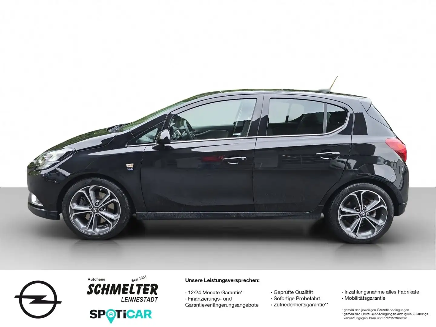 Opel Corsa E Innovation 150 PS OPC Line Navi usw. Noir - 2