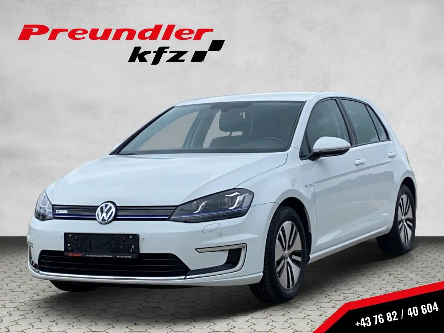 Volkswagen e-Golf e-Golf Weiß - 1