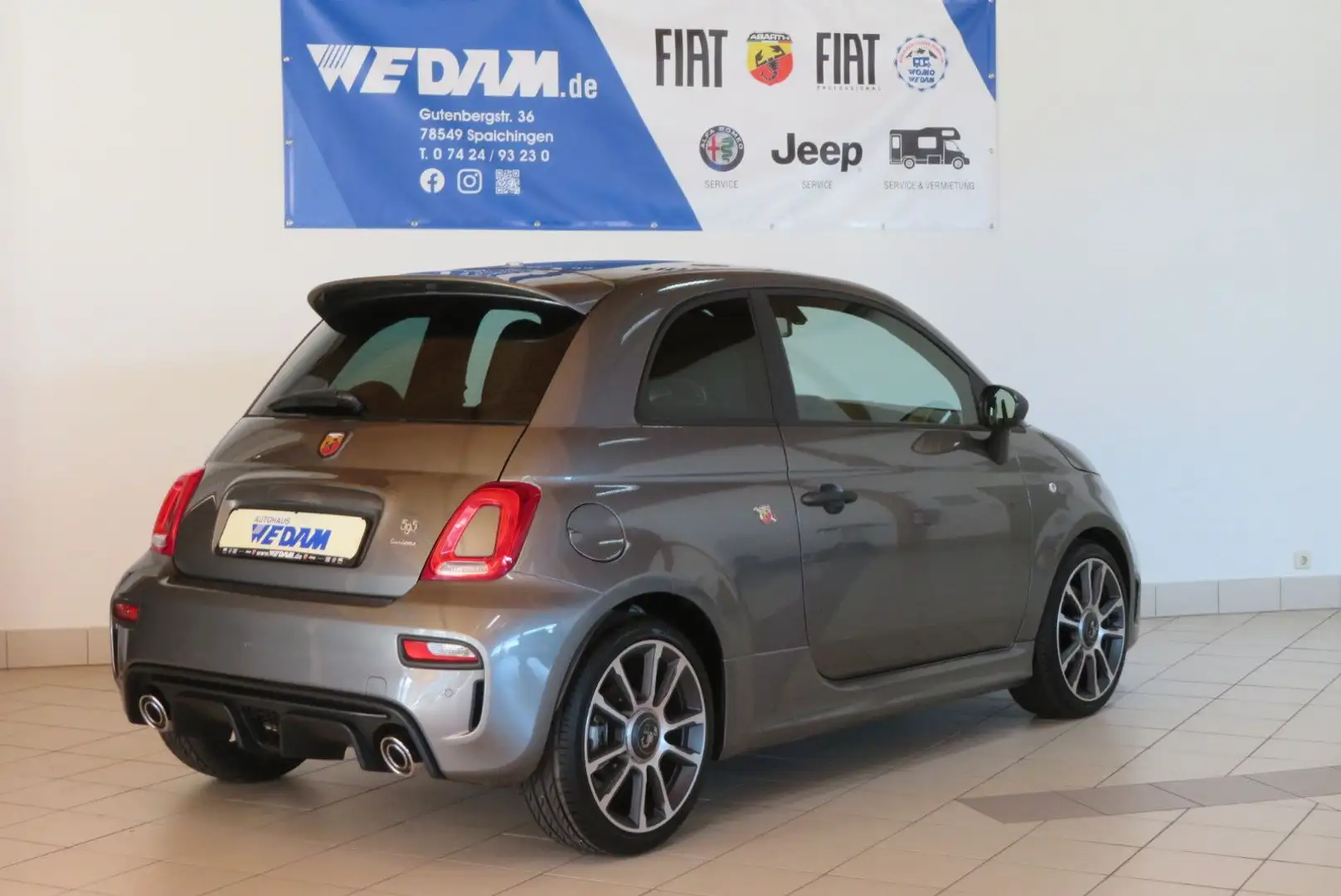 Abarth 595 1.4 T-Jet Turimso 165PS *LEDER** Grau - 2