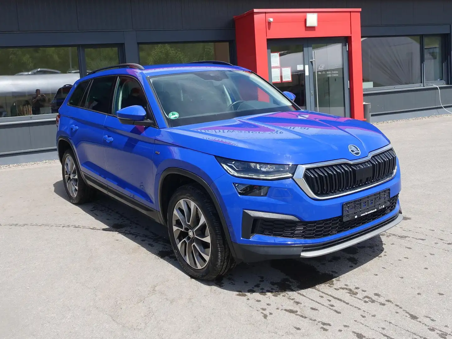 Skoda Kodiaq Clever 4x4 TDI DSG "AHV,Webasto,Led,Navi" Blau - 2