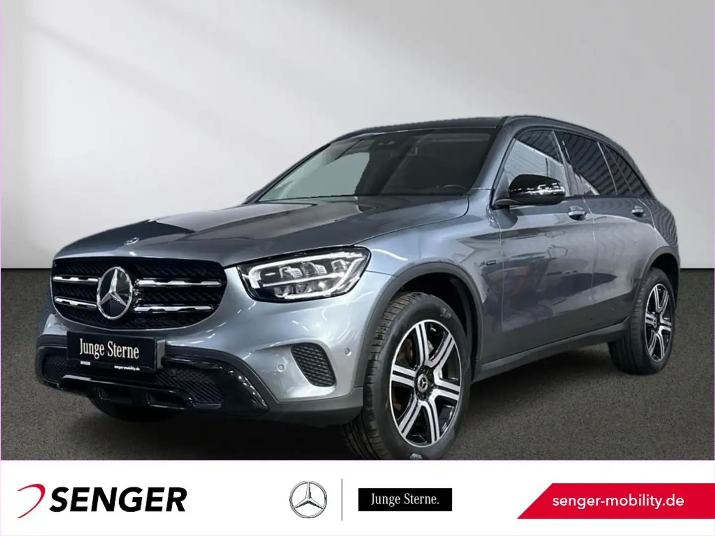 Mercedes-Benz GLC 300 de 4M Totwinkel Kamera AHK Business-Pak. Grigio - 1