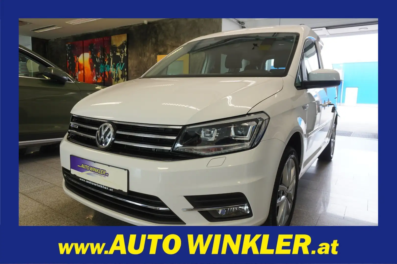 Volkswagen Caddy 1.4 TGI BlueMotionTech Highline 7Sitze/PDC/Teille Weiß - 1