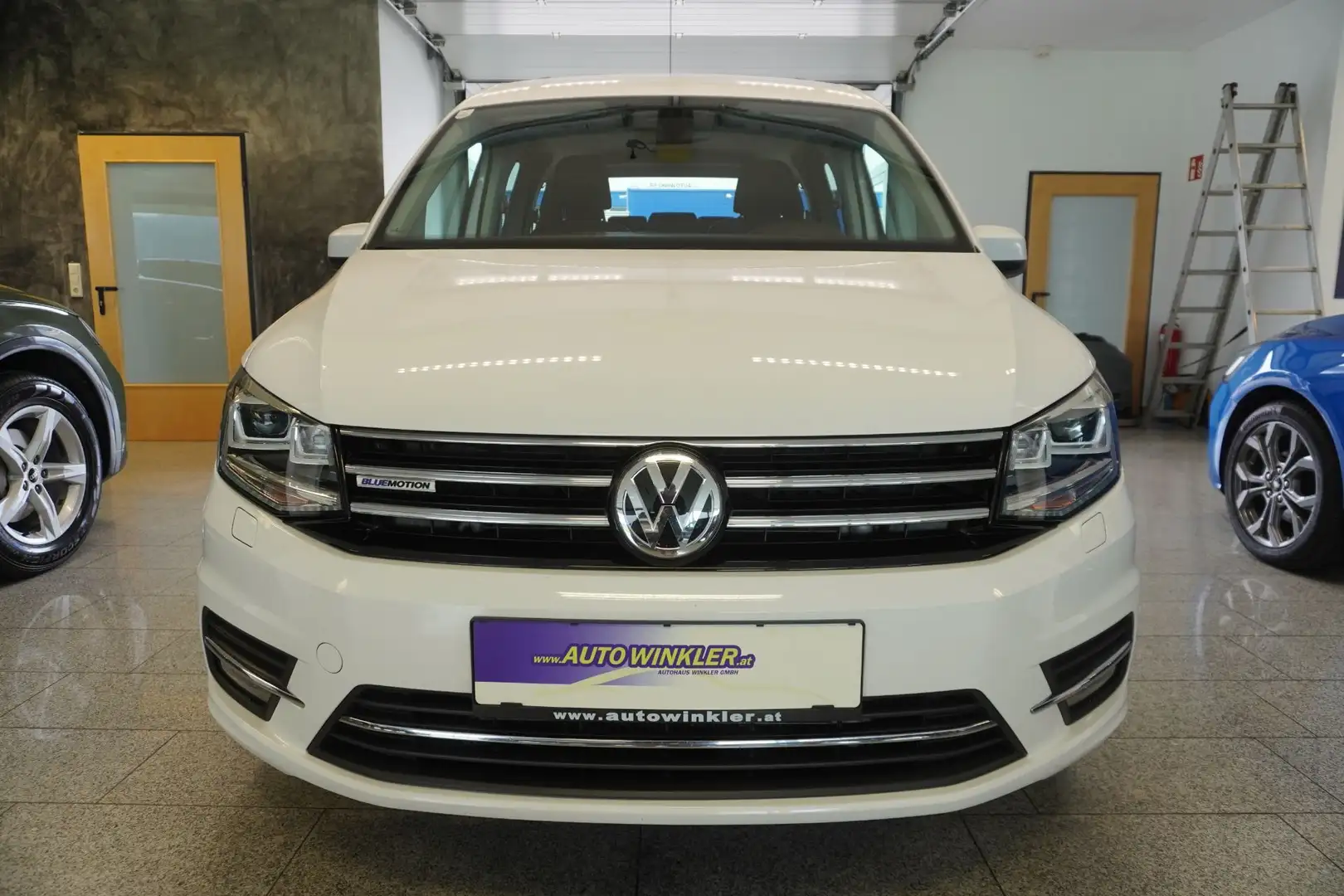 Volkswagen Caddy 1.4 TGI BlueMotionTech Highline 7Sitze/PDC/Teille Weiß - 2