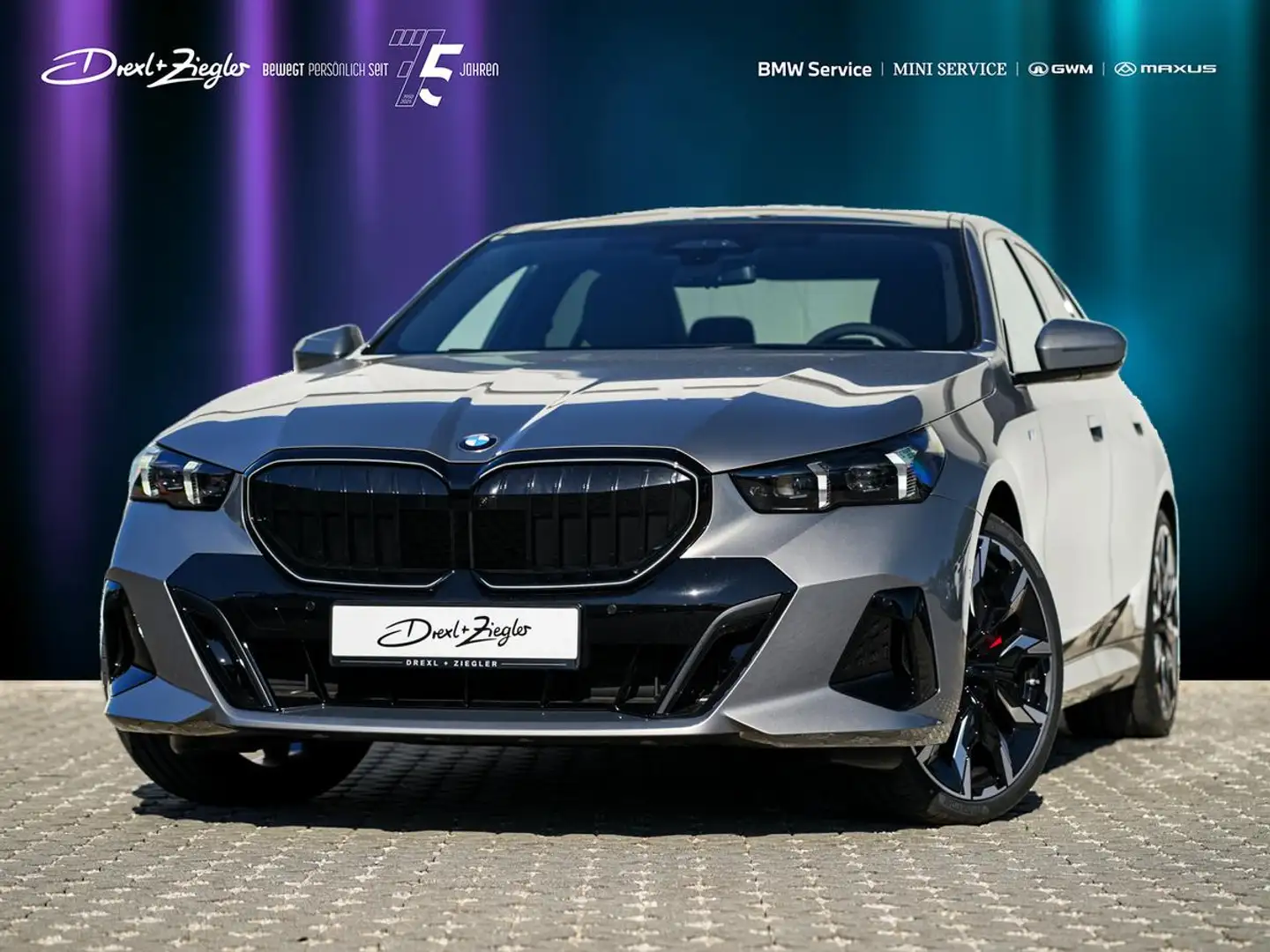 BMW 540 d xDrive M-SportPRO 21" STHZG PANO ACC iLeder Grau - 1