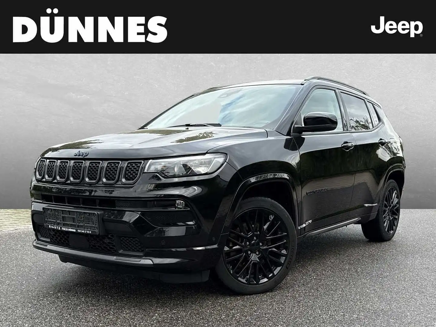 Jeep Compass S PHEV Allrad Schwarz - 1