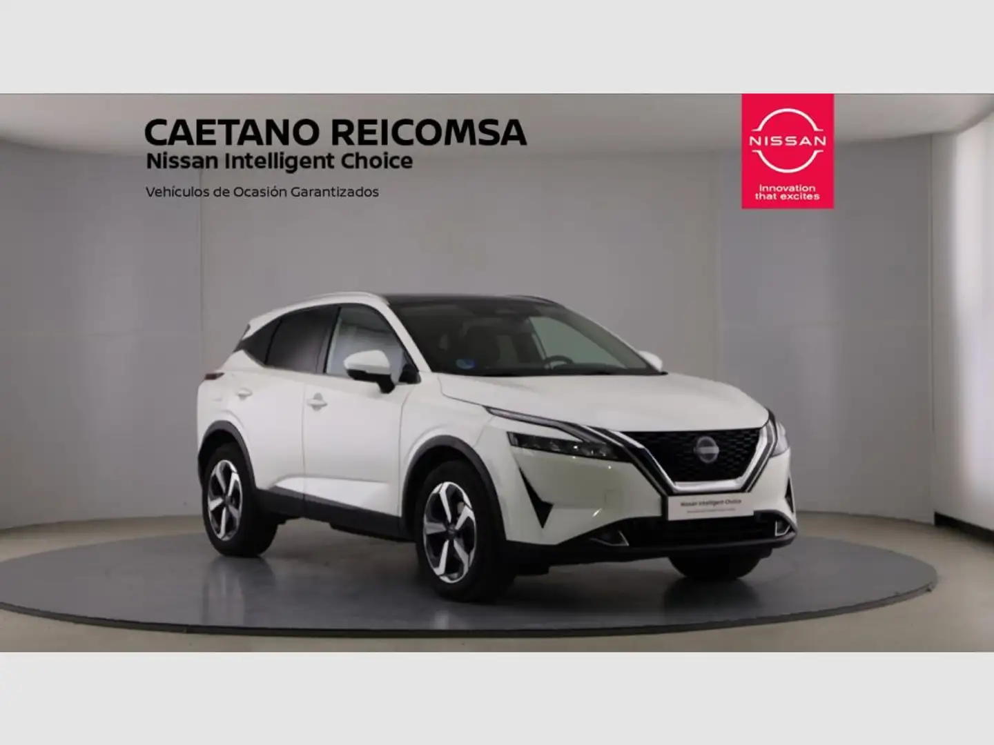Nissan Qashqai DIG-T 116kW Xtronic N-Connecta Blanco - 2