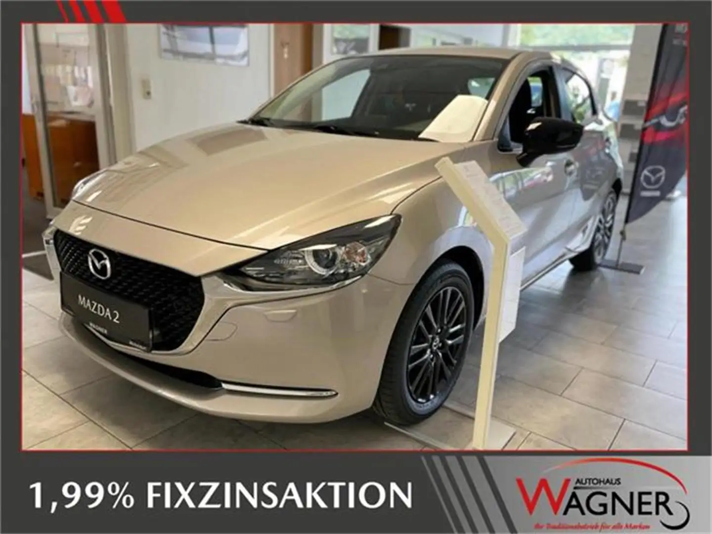 Mazda 2 Skyactiv G75 Homura 1.99% Fixzins Braun - 1