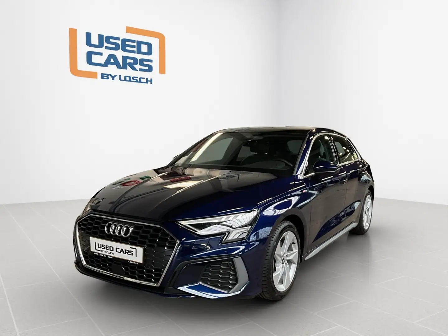 Audi A3 SB+35TFSI+S-Line+S-Tronic Bleu - 1