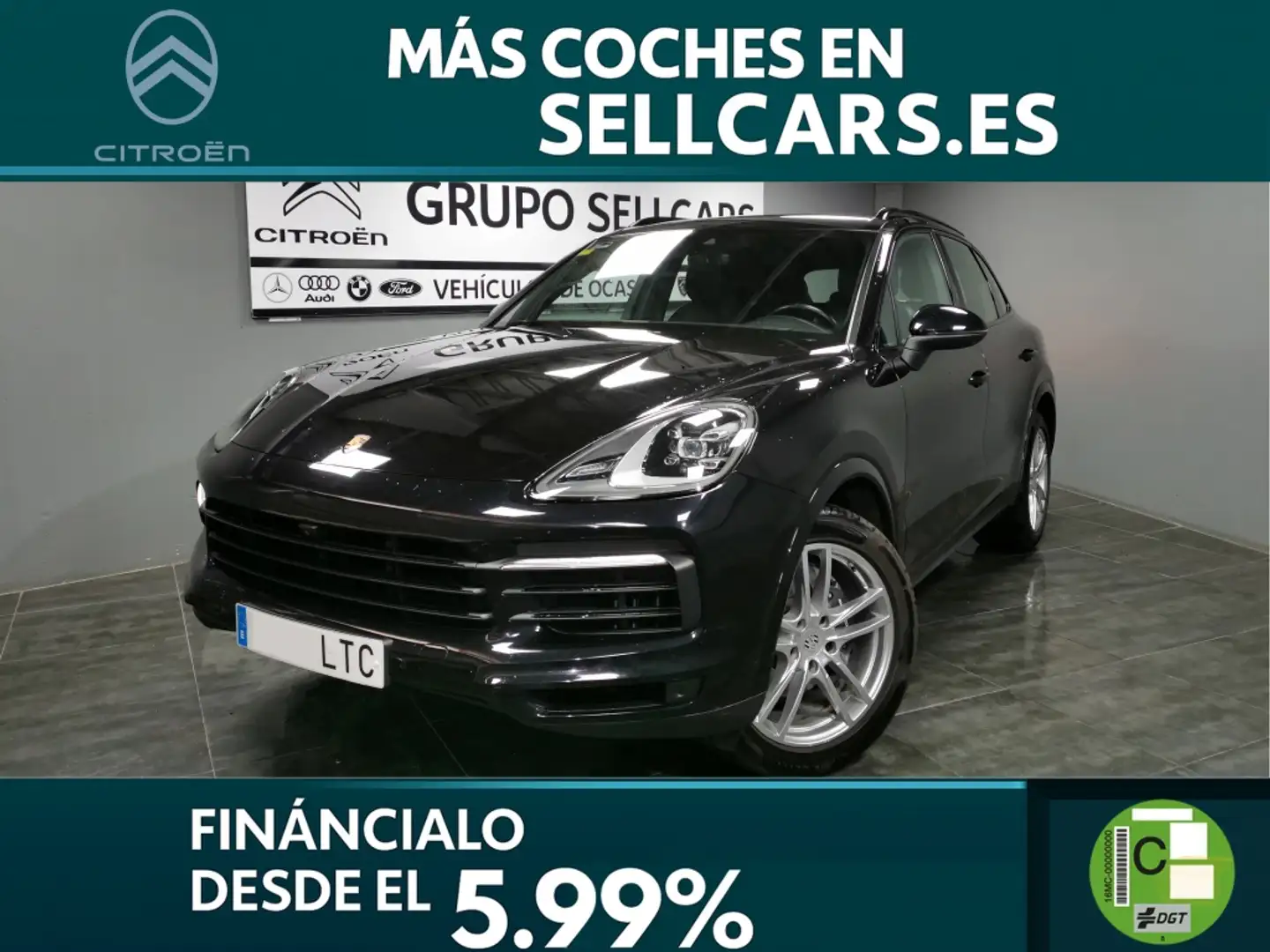 Porsche Cayenne Aut. Noir - 1
