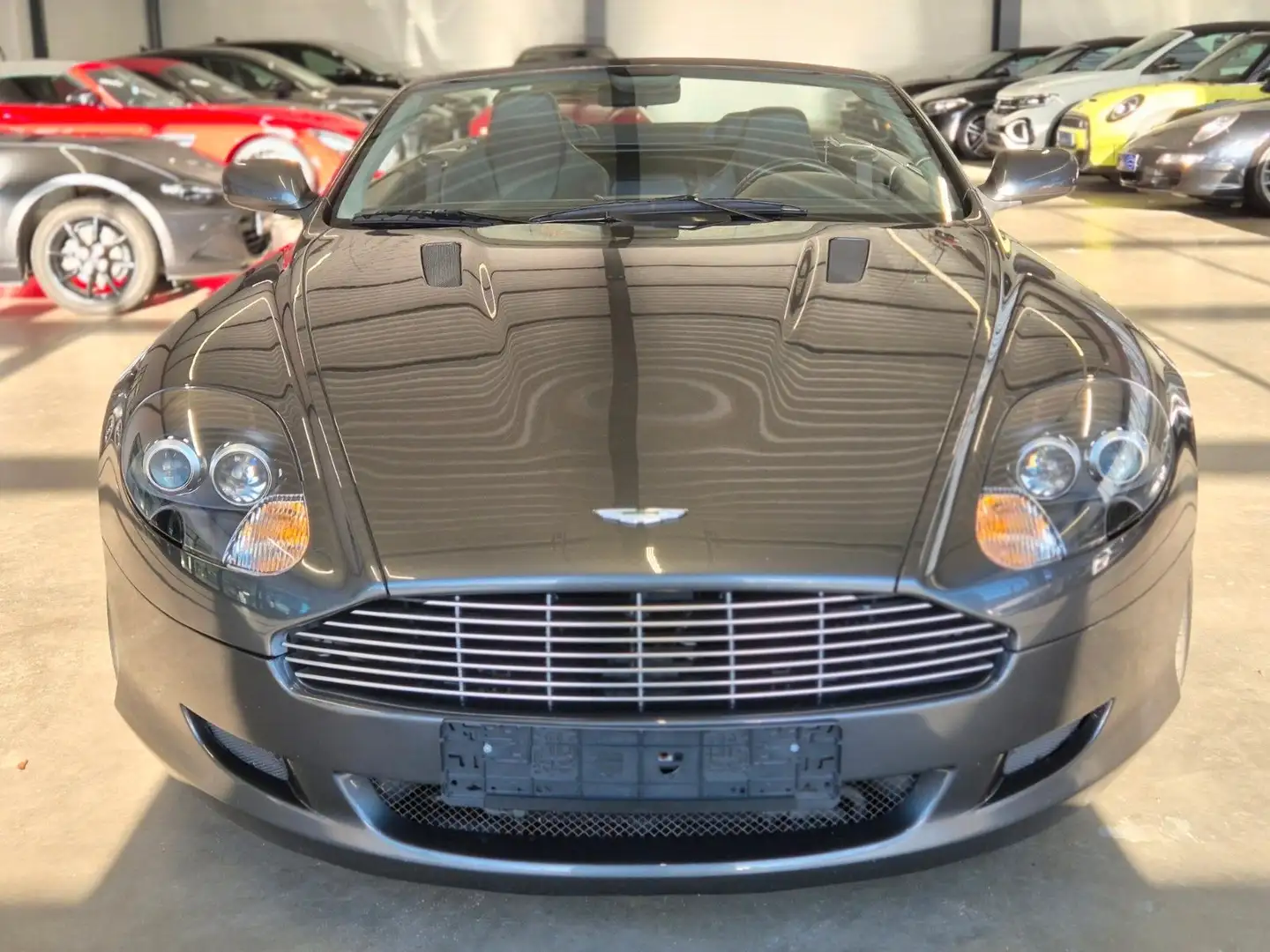 Aston Martin DB9 VOLANTE 5.9 TOUCHTRONICII DEUTSCHES FAHRZEUG Silber - 2