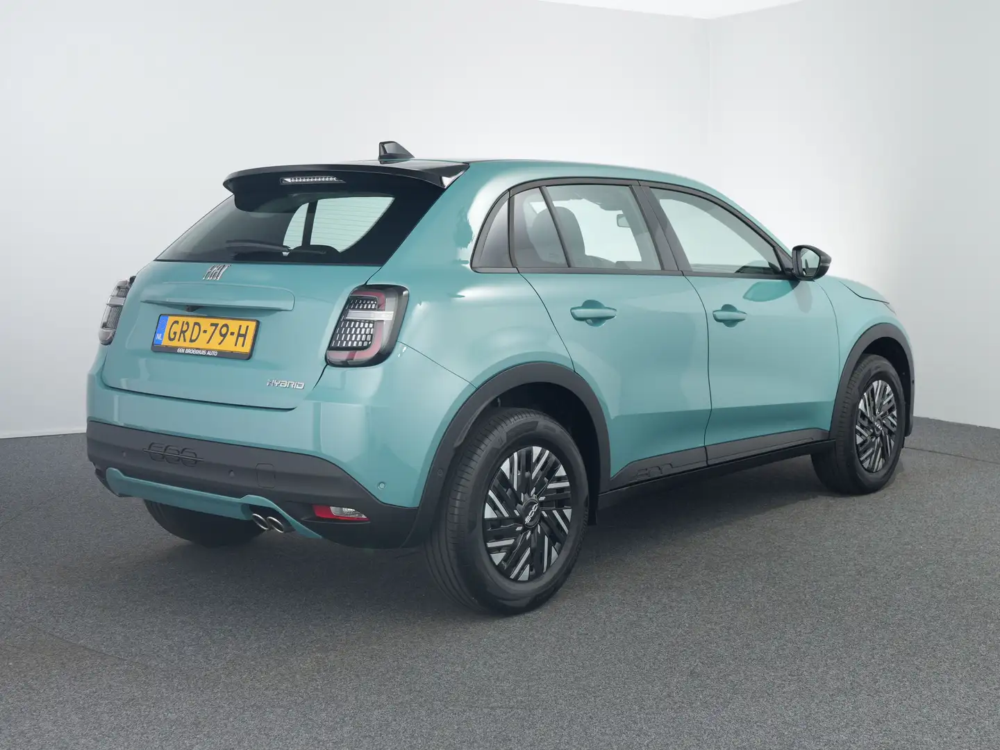Fiat 600 1.2 Hybrid Urban Automaat | Airco (automatisch) | Blauw - 2