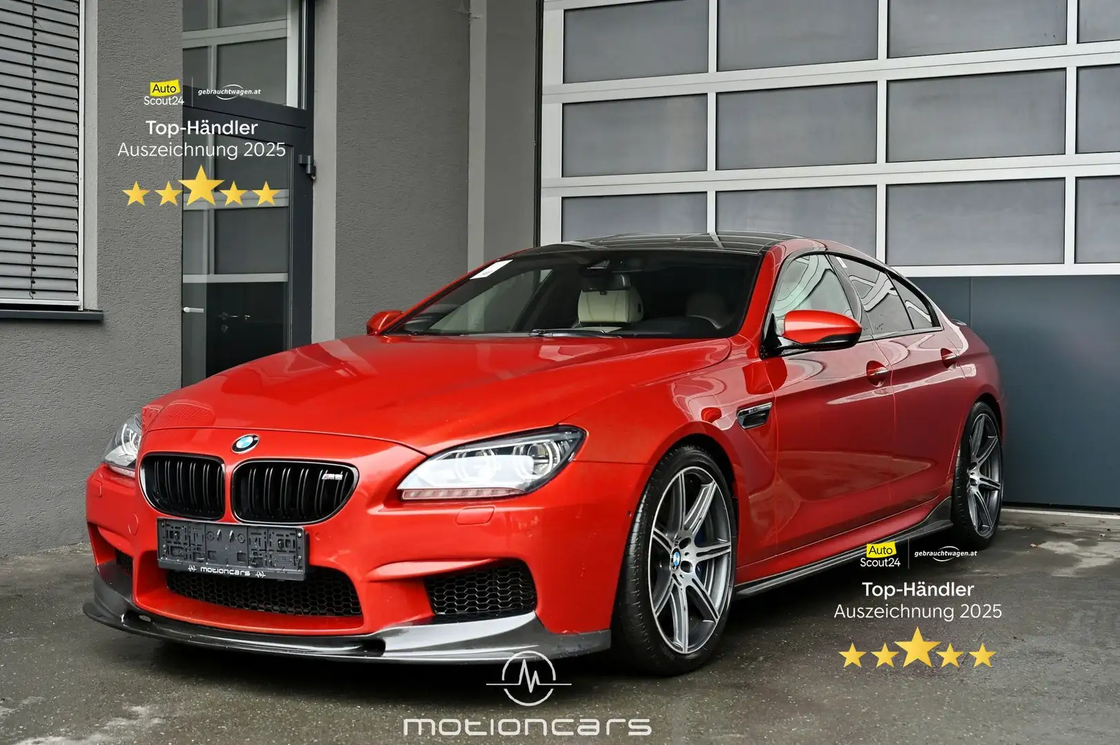 BMW M6 Gran Coupe Performance Carbon Parts EXP € 34.980,- Orange - 1