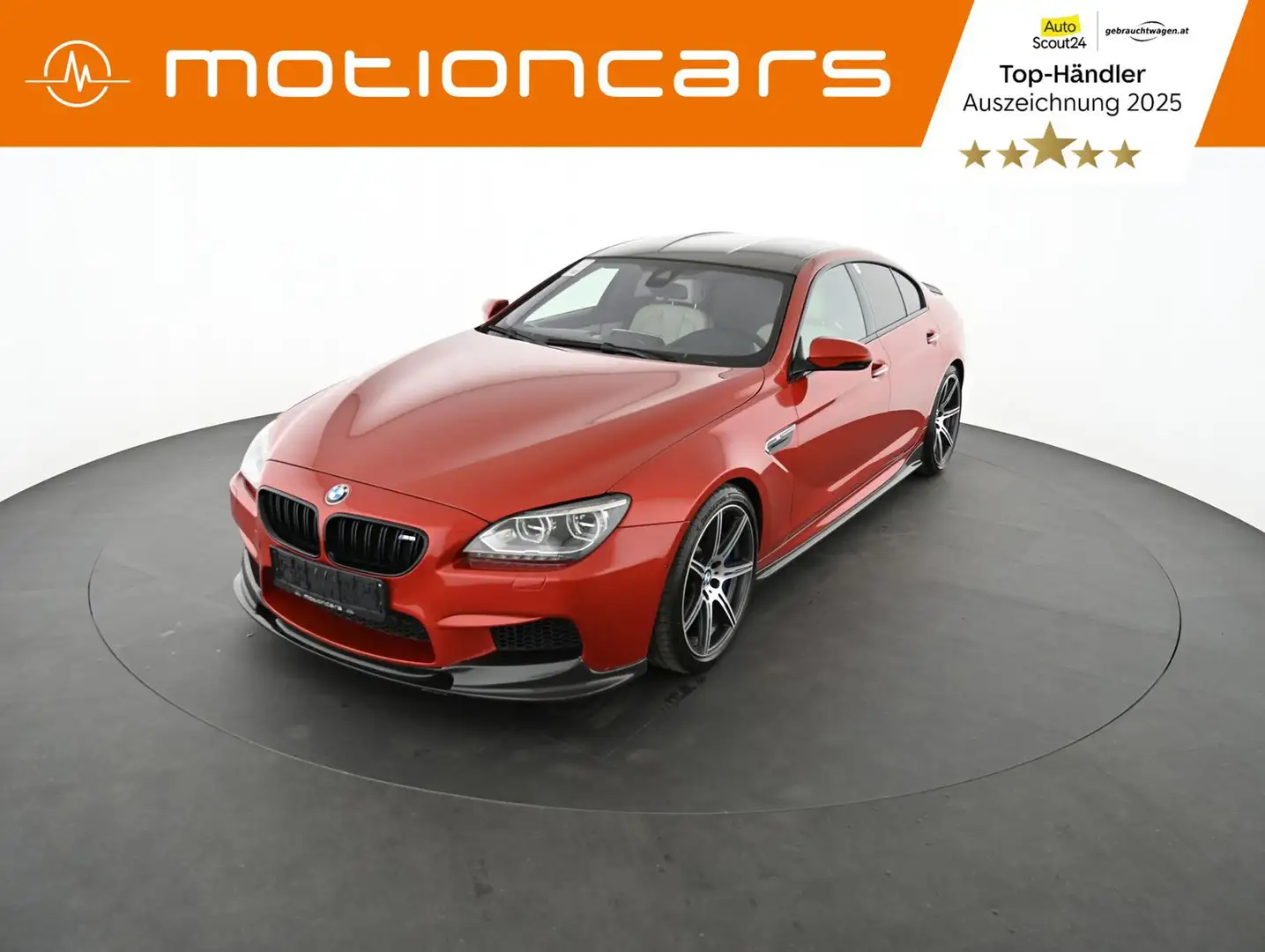 BMW M6 Gran Coupe Performance Carbon Parts EXP € 31.980,- Orange - 1