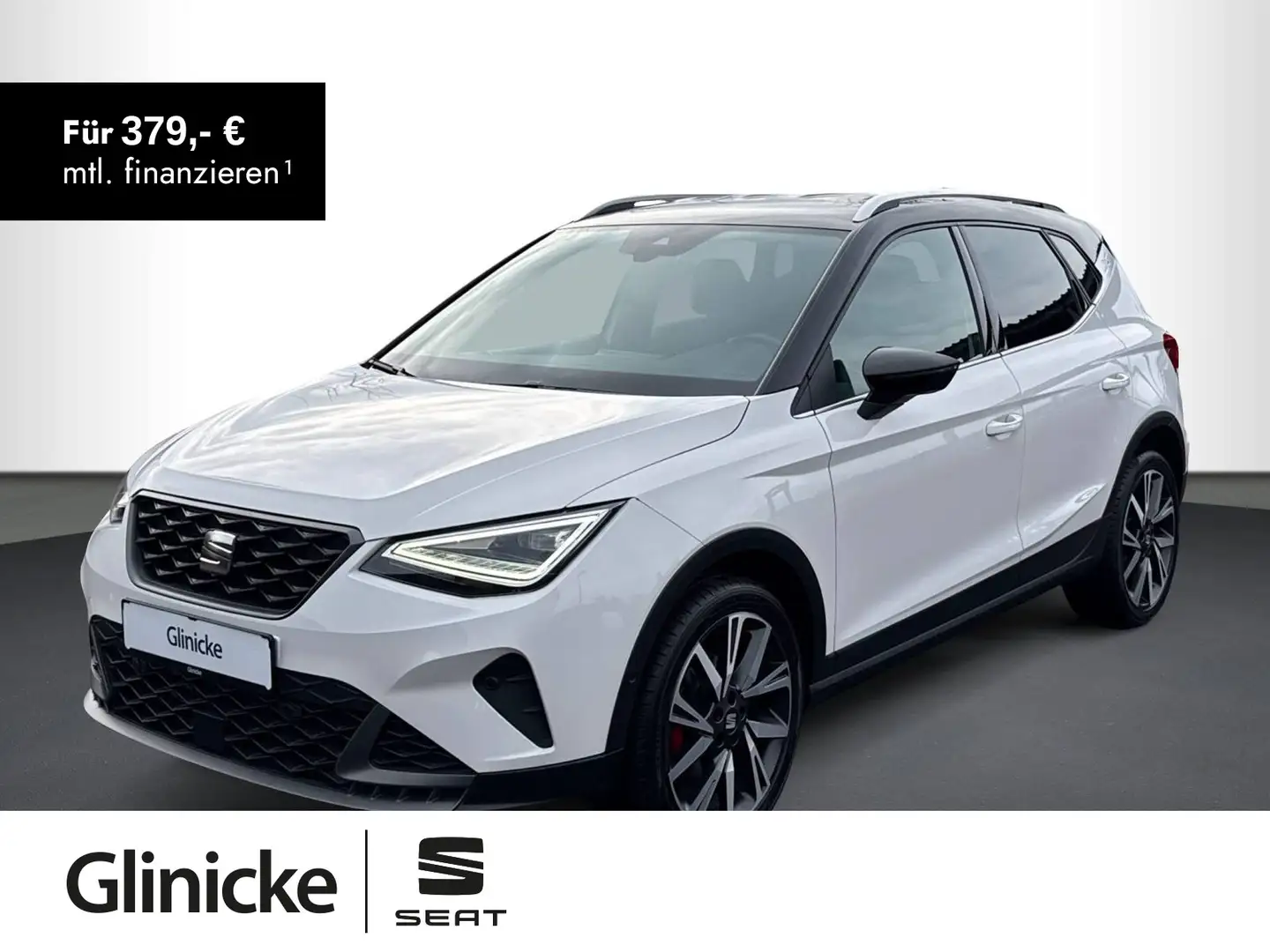 SEAT Arona FR 1.0 TSI DSG, AHK, NAVI Weiß - 1