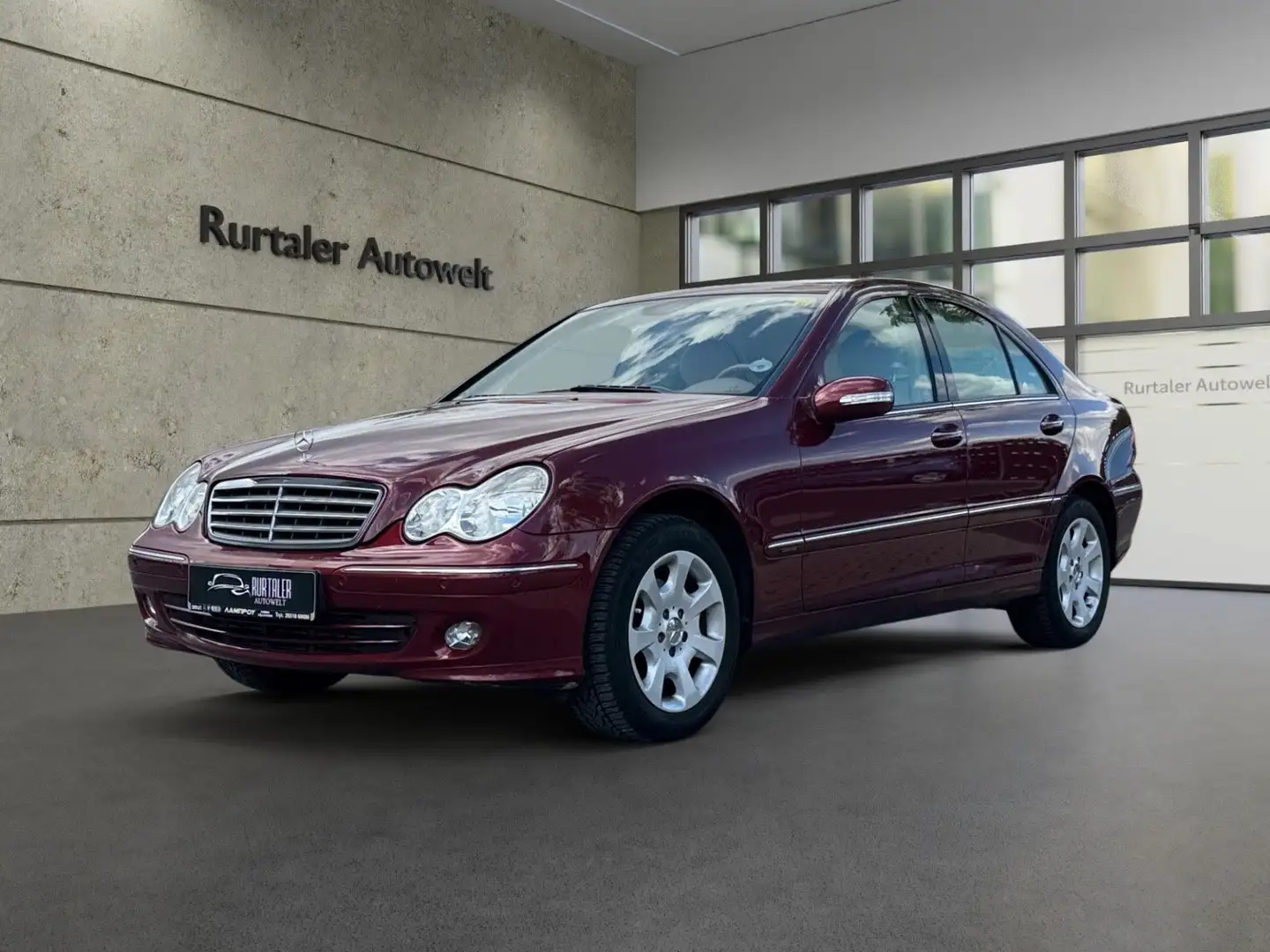 Mercedes-Benz C 180 C -Klasse Lim. C 180 Kompressor *KLIMA*PDC Rouge - 1