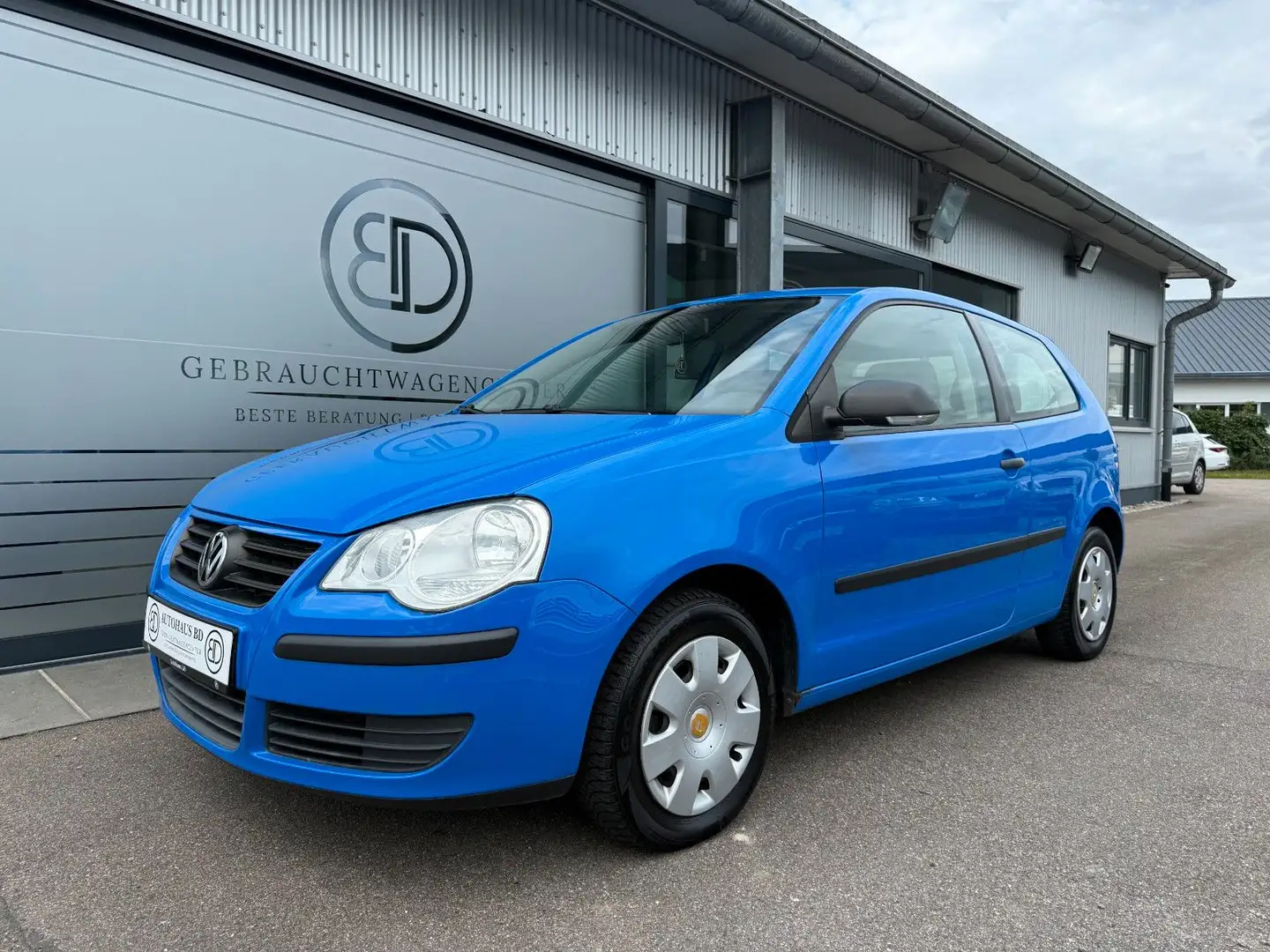 Volkswagen Polo IV Trendline*Euro4*Klima*ELFH*1 Hand* Blau - 1