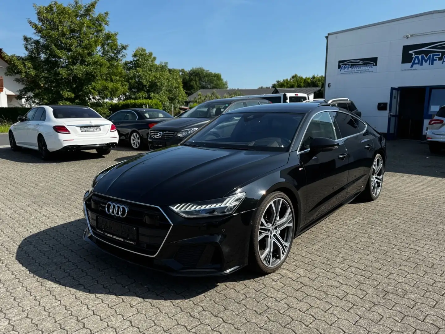 Audi A7 50 TDI quattro S line Matrix LED Zwart - 1