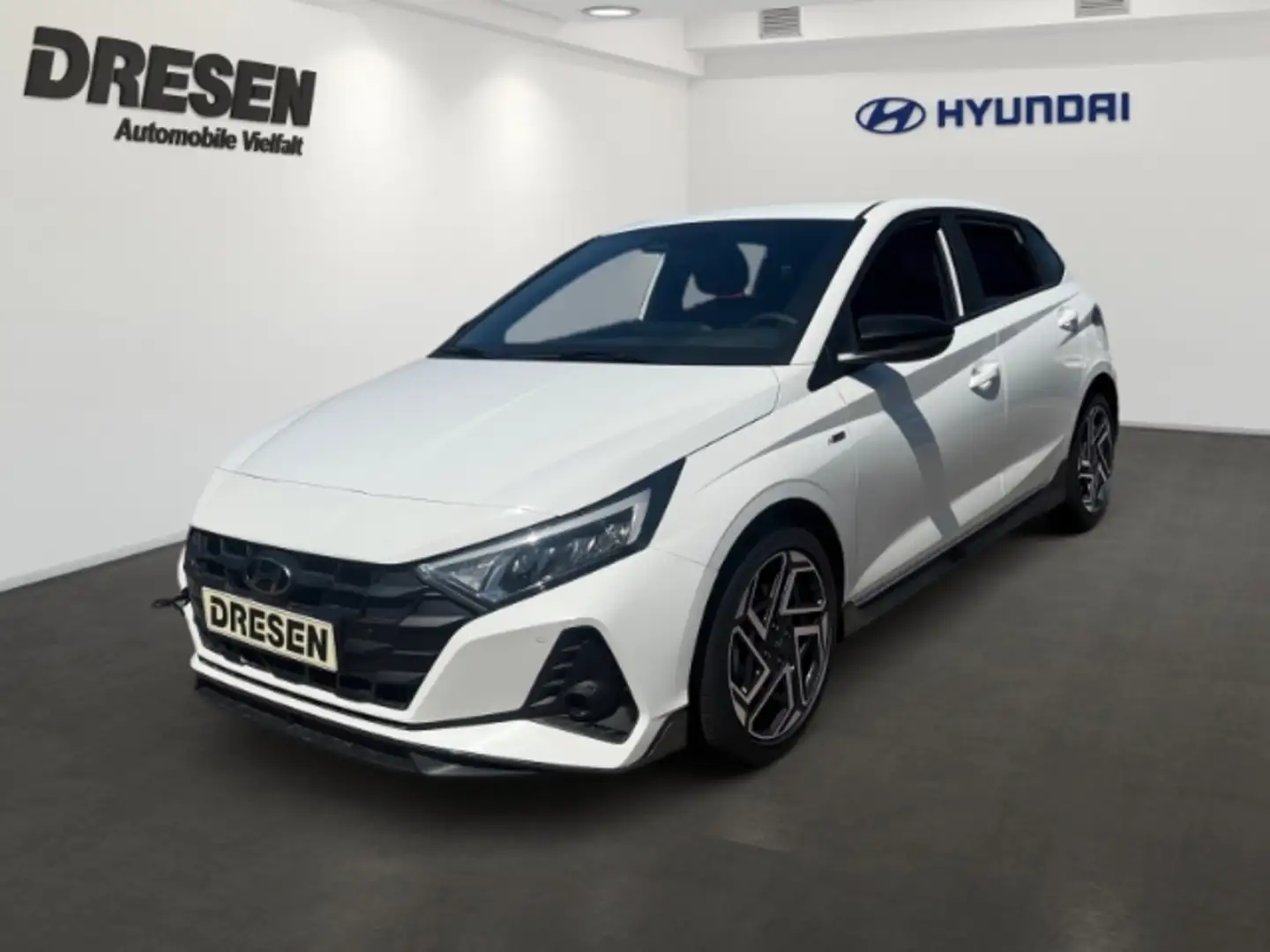 Hyundai i20 1.0 N Line/Smartpaket/Navi/Rückfahrkamera/Sitzheiz Weiß - 1