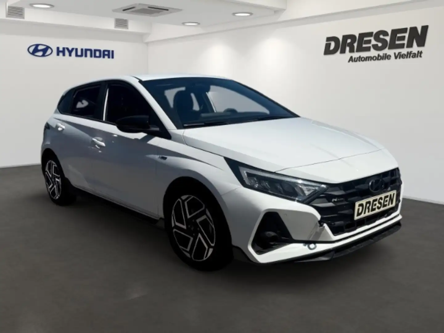 Hyundai i20 1.0 N Line/Smartpaket/Navi/Rückfahrkamera/Sitzheiz Weiß - 2