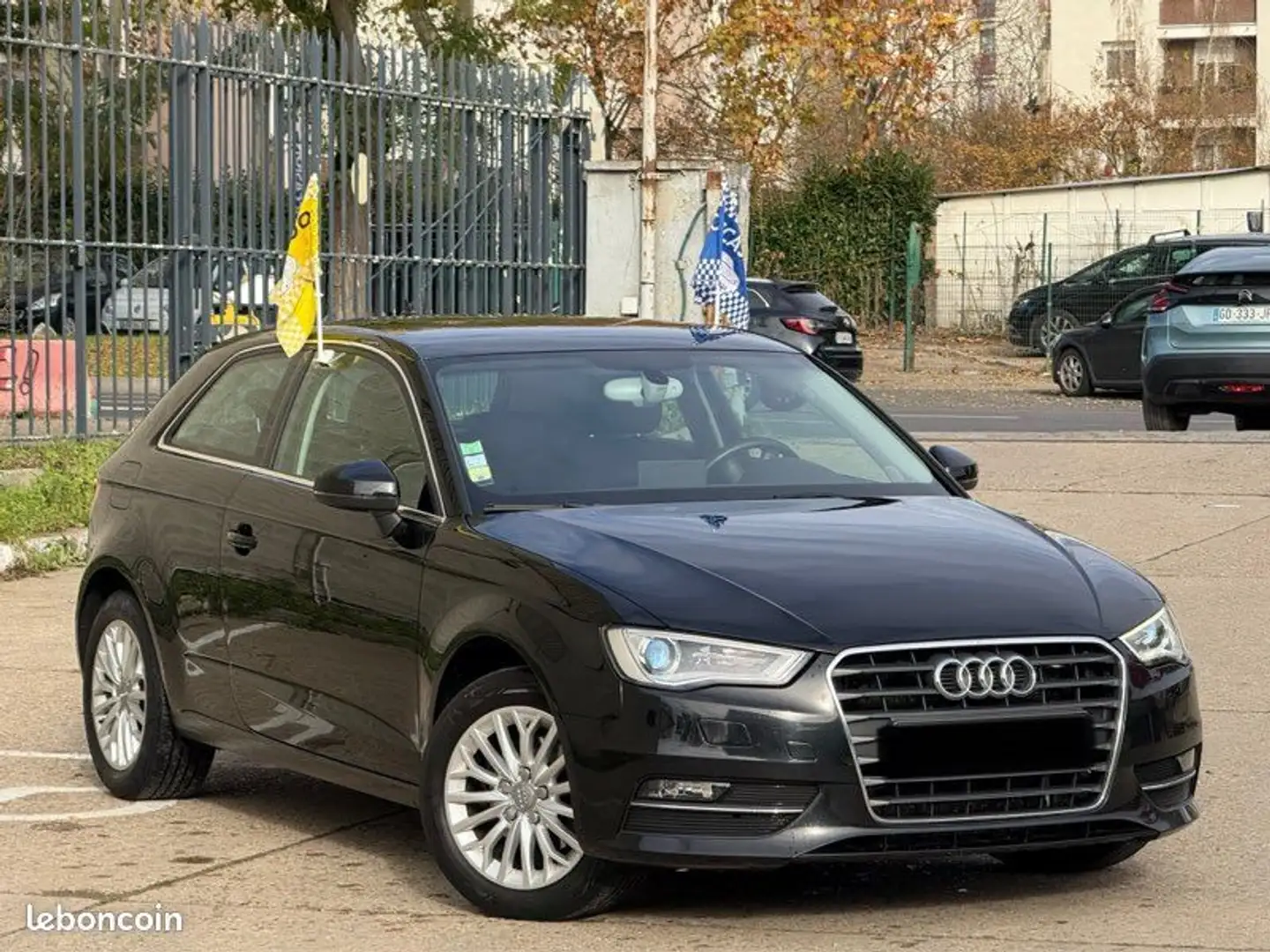 Audi A3 2.0 TDi 150CV AMBIENTE Année 03-2015 67.000KM Certifié Garantie 12 Mois Nero - 2