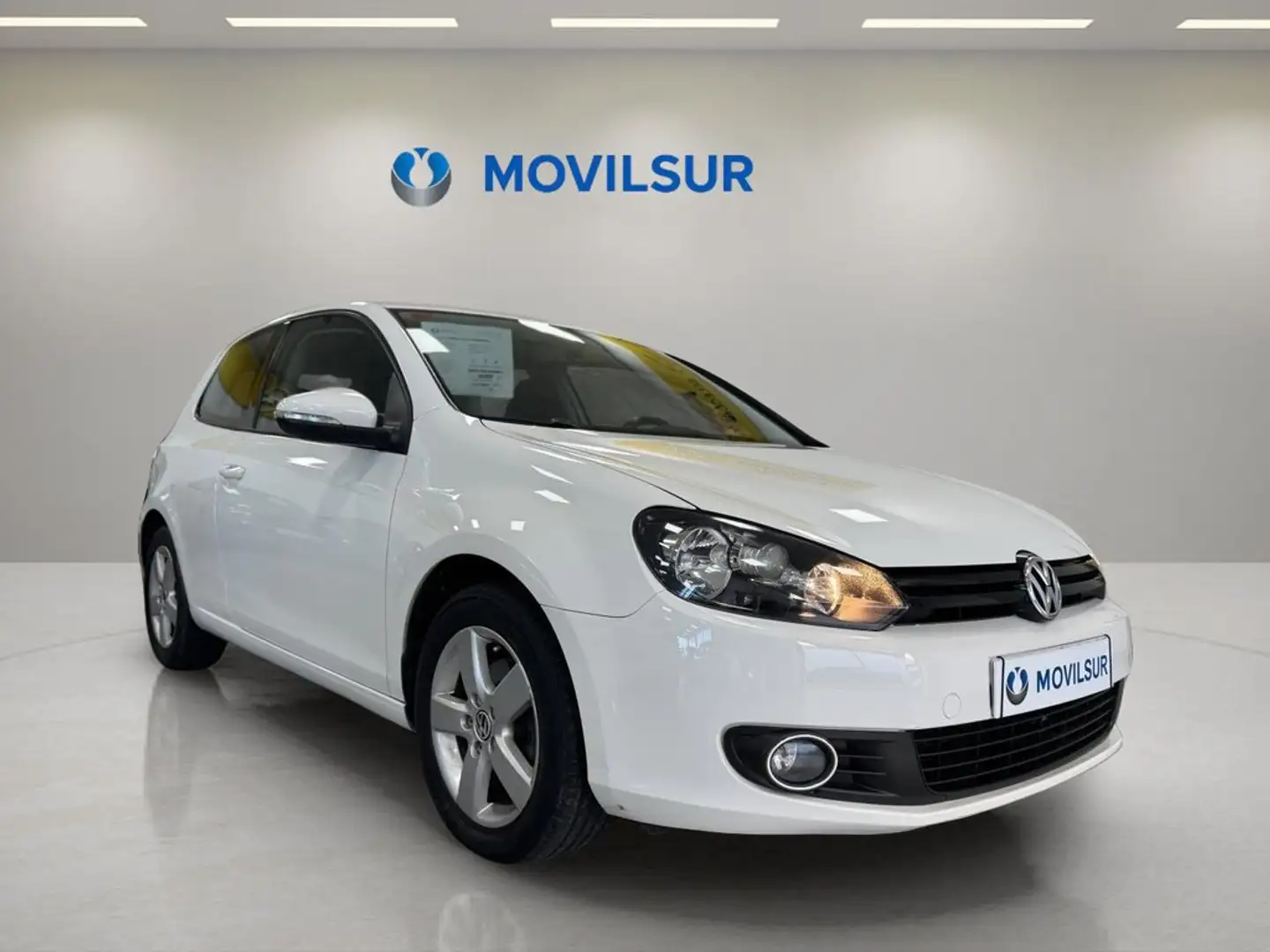 Volkswagen Golf 1.6TDI CR Advance Rabbit 90 Blanco - 1