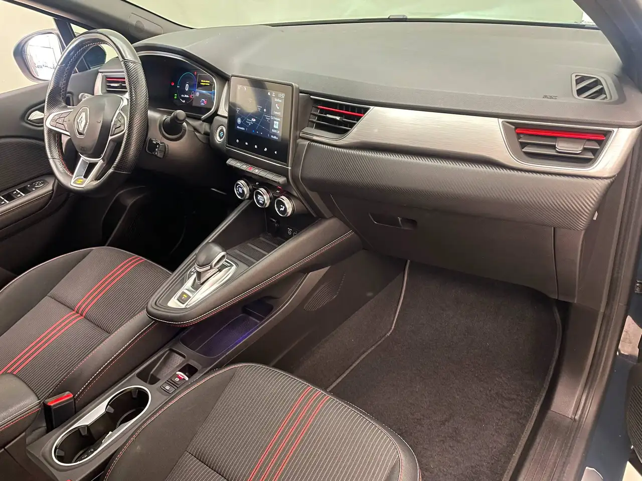 Renault Captur II 2022 1.6 E-Tech hybrid RS Line 145cv auto AUTOCARRO, миниатюра 17