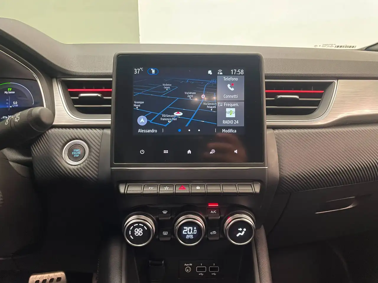 Renault Captur II 2022 1.6 E-Tech hybrid RS Line 145cv auto AUTOCARRO, миниатюра 14