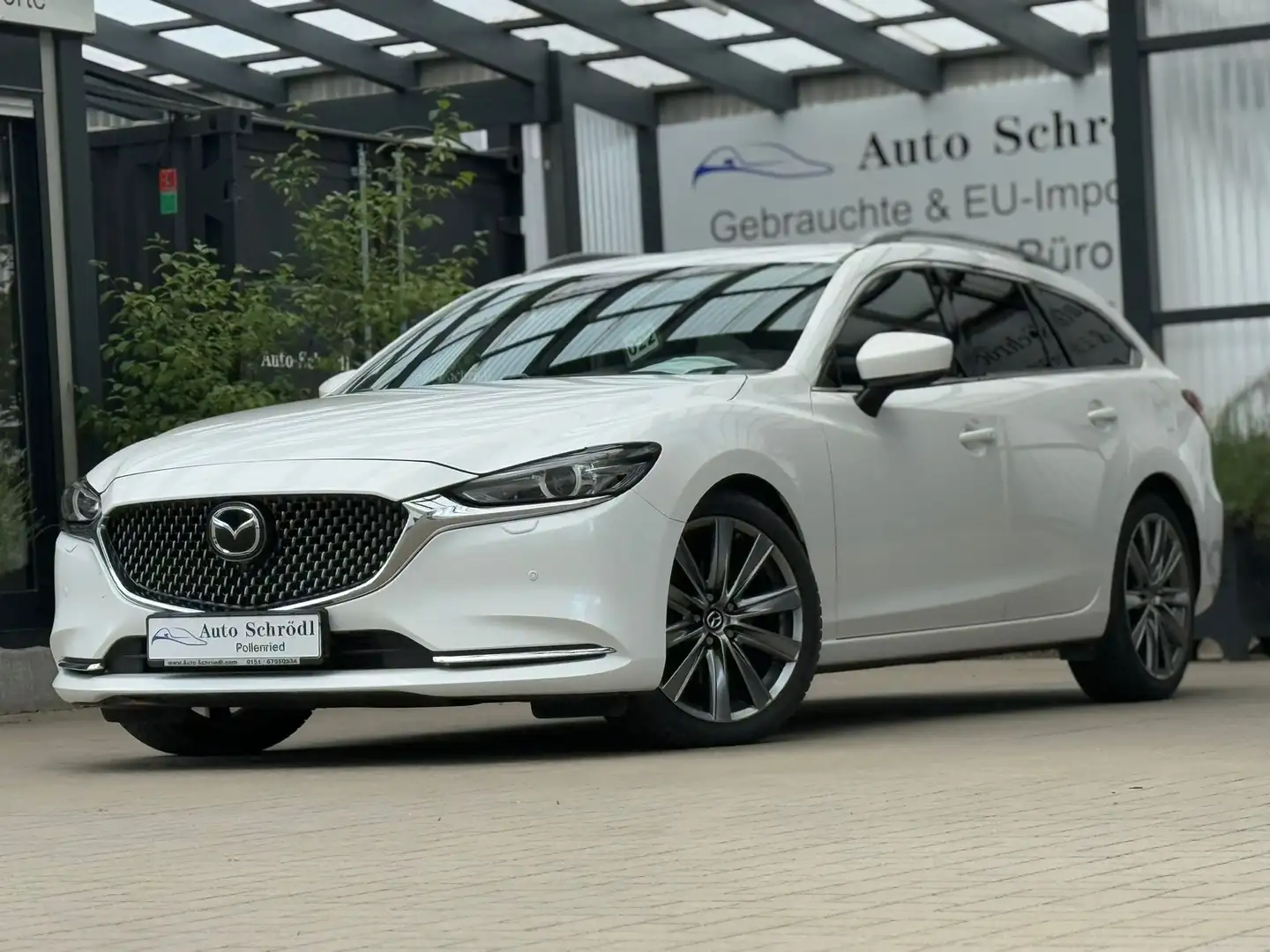 Mazda 6 Kombi AWD Aut. Sports-Line Plus, Matrix-LED, BOSE Blanco - 1