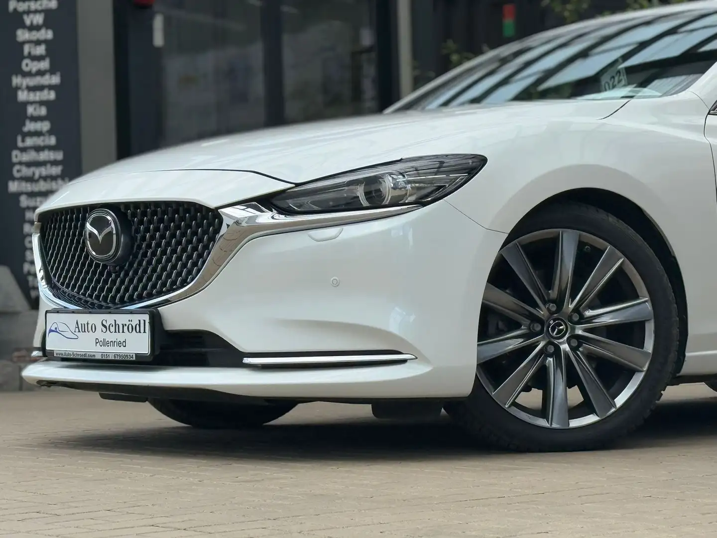 Mazda 6 Kombi AWD Aut. Sports-Line Plus, Matrix-LED, BOSE Blanco - 2