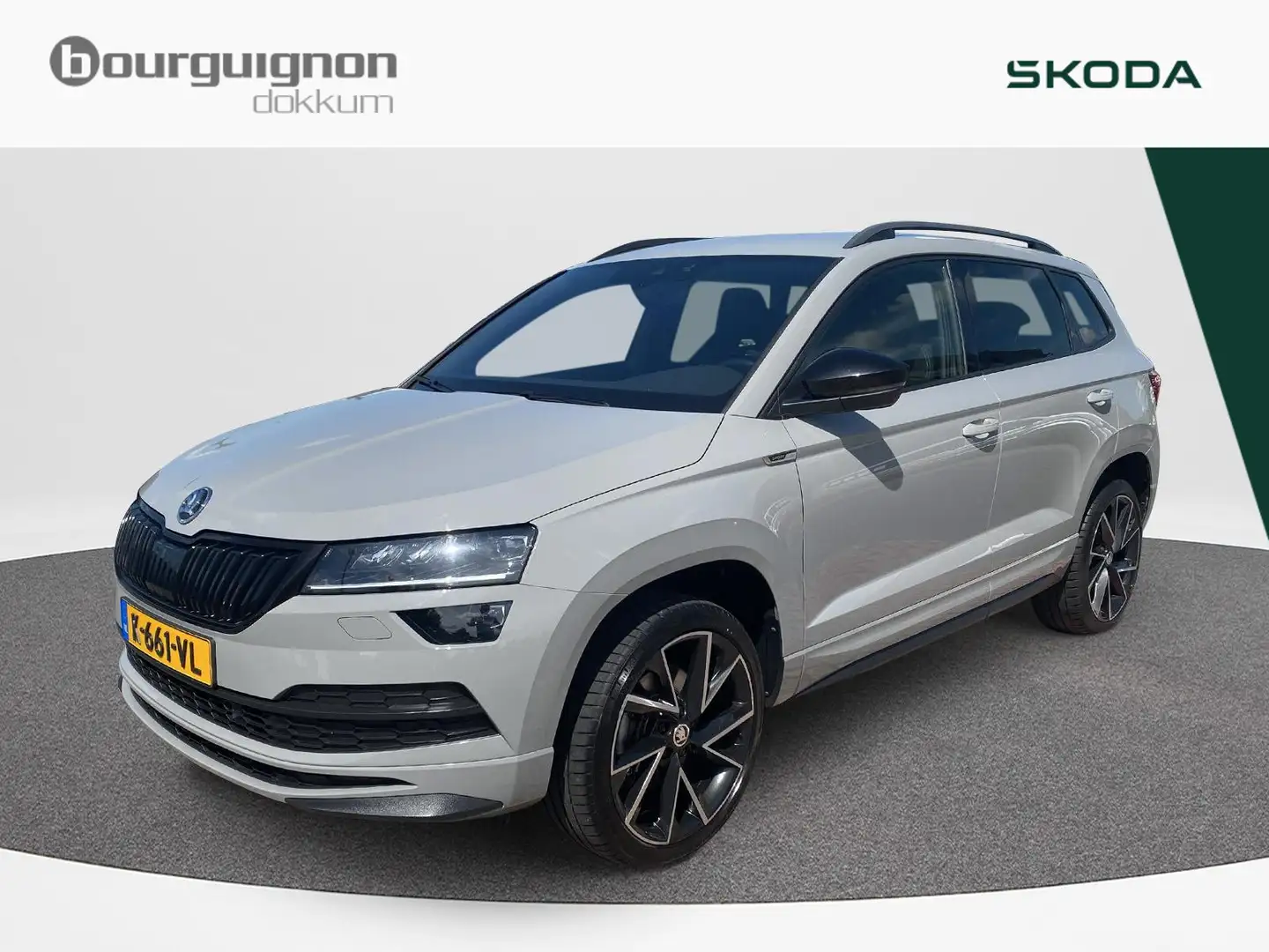 Skoda Karoq 1.5 TSI ACT Sportline Business | 150 PK | Canton S Grijs - 1