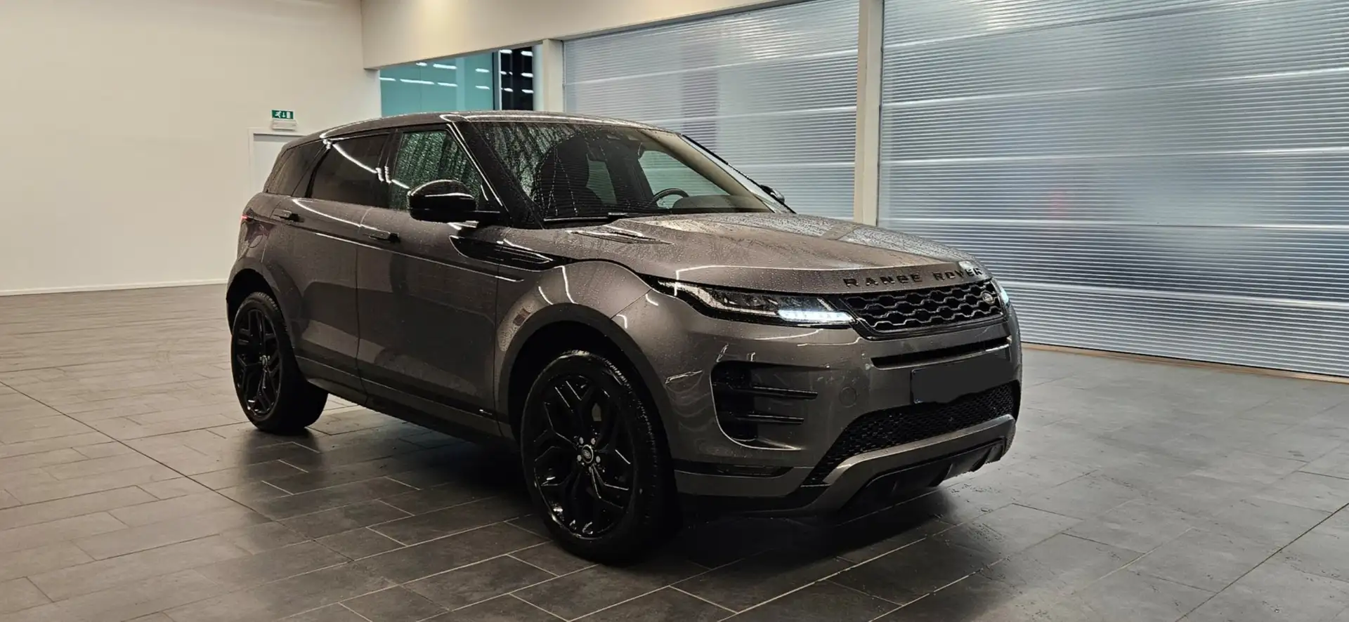 Land Rover Range Rover Evoque 2.0 Turbo MHEV 4WD P200 R DYNAMIC/**SHOWROOM STAAT Gris - 1