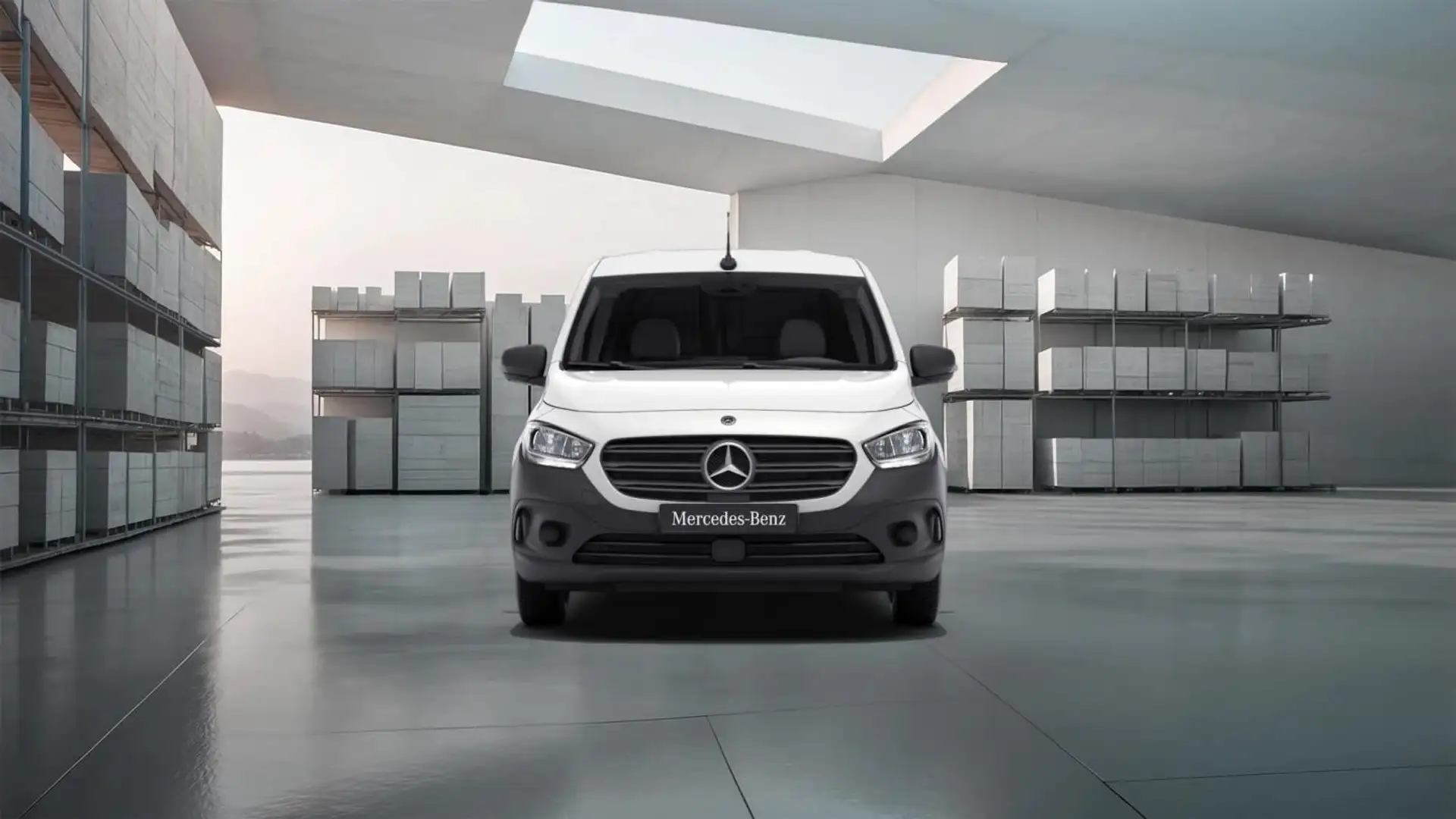 Mercedes-Benz Citan 110 CDI L1 Base Airconditioning, trekhaak, Zitcomf Blanc - 2