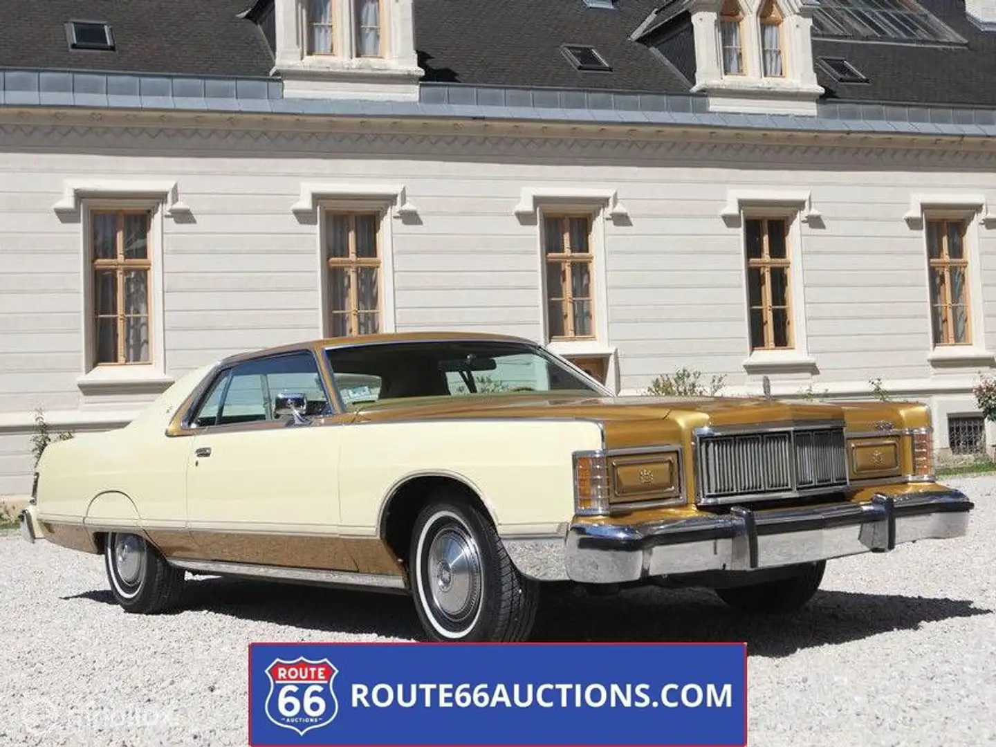 Mercury Marquis Grand 2-Door Coupe | 1977 | Route 66 Auctions Schwarz - 1