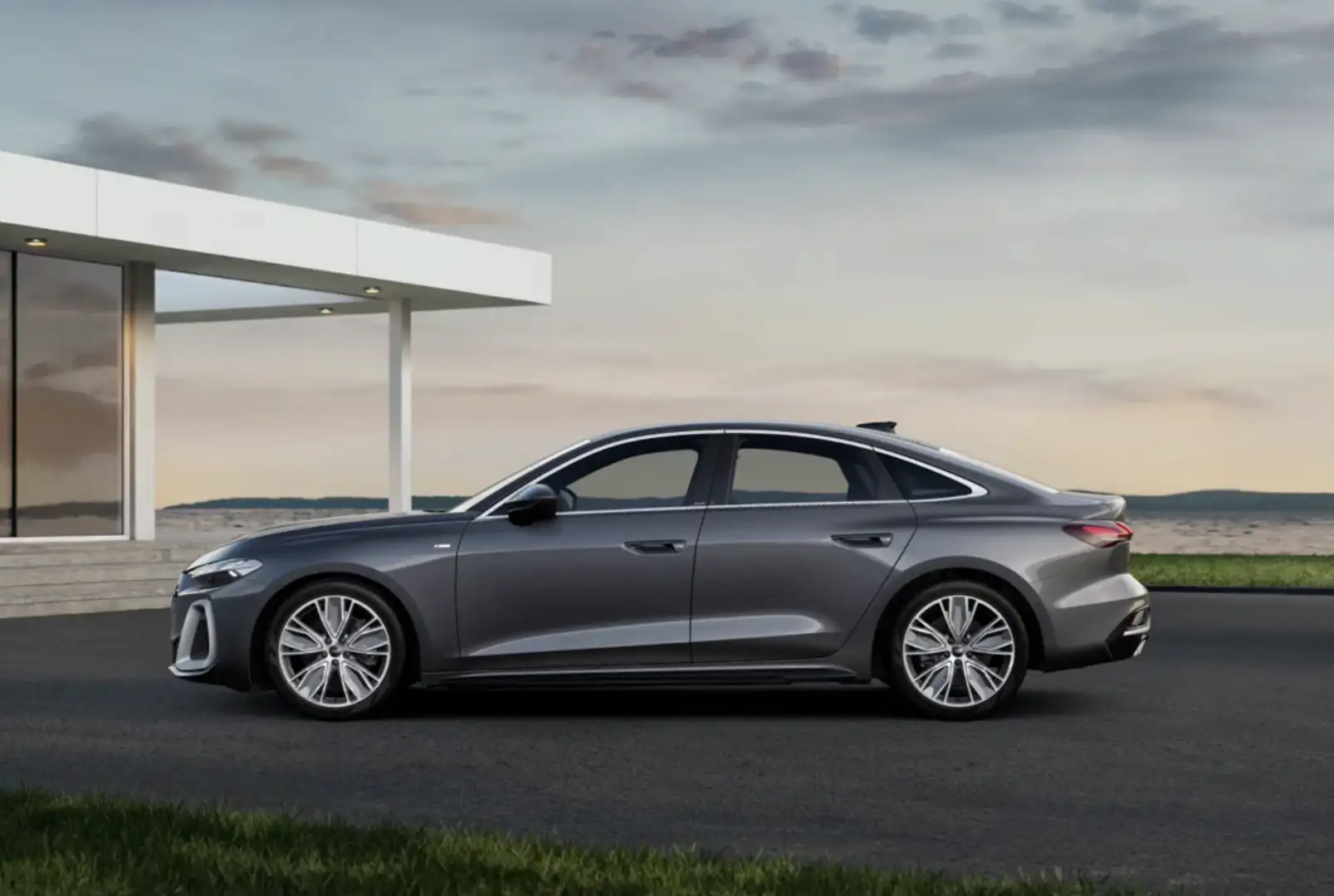 Audi A5 2.0TDI S line S tronic 150kW Gris - 2