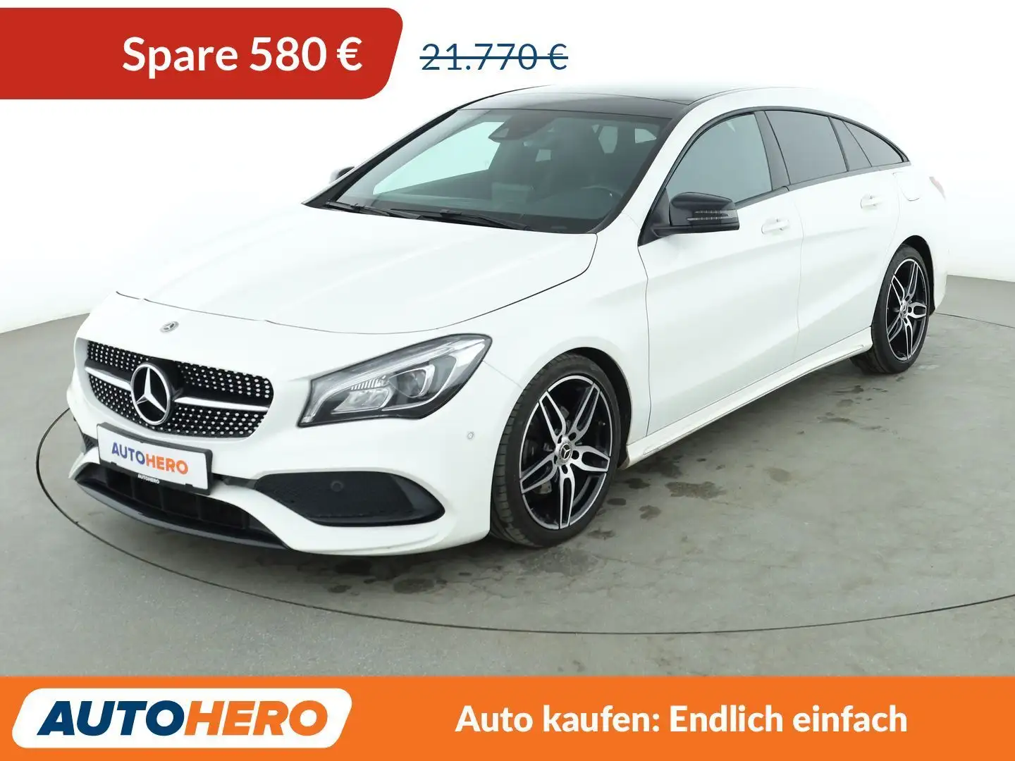 Mercedes-Benz CLA 200 Shooting Brake AMG Line Aut.*PANO*LED*NAVI*PDC*SHZ Weiß - 1