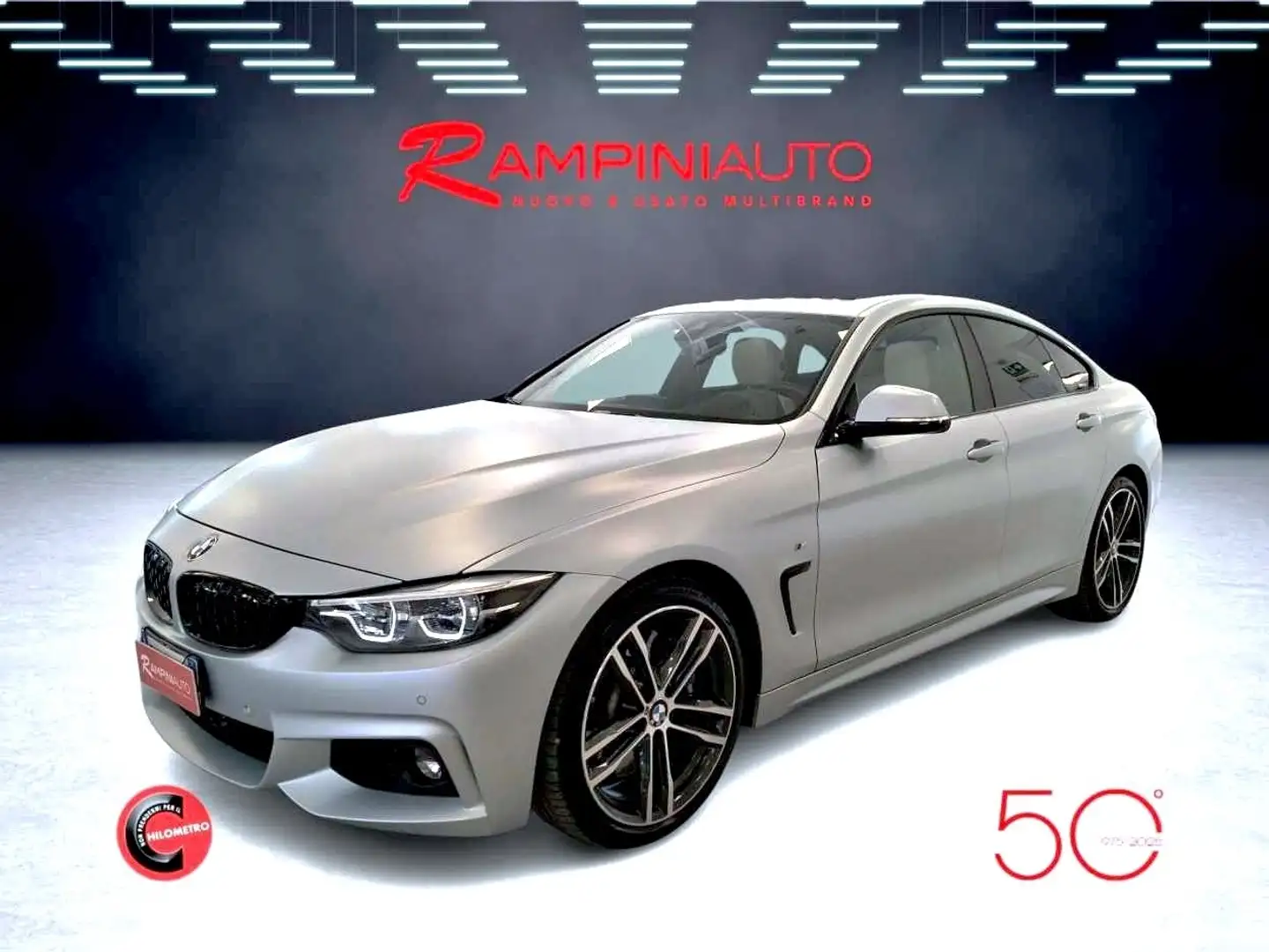 BMW 430 d Gran Coupe Msport 258 Cv Automatica km 72.000 Grigio - 1
