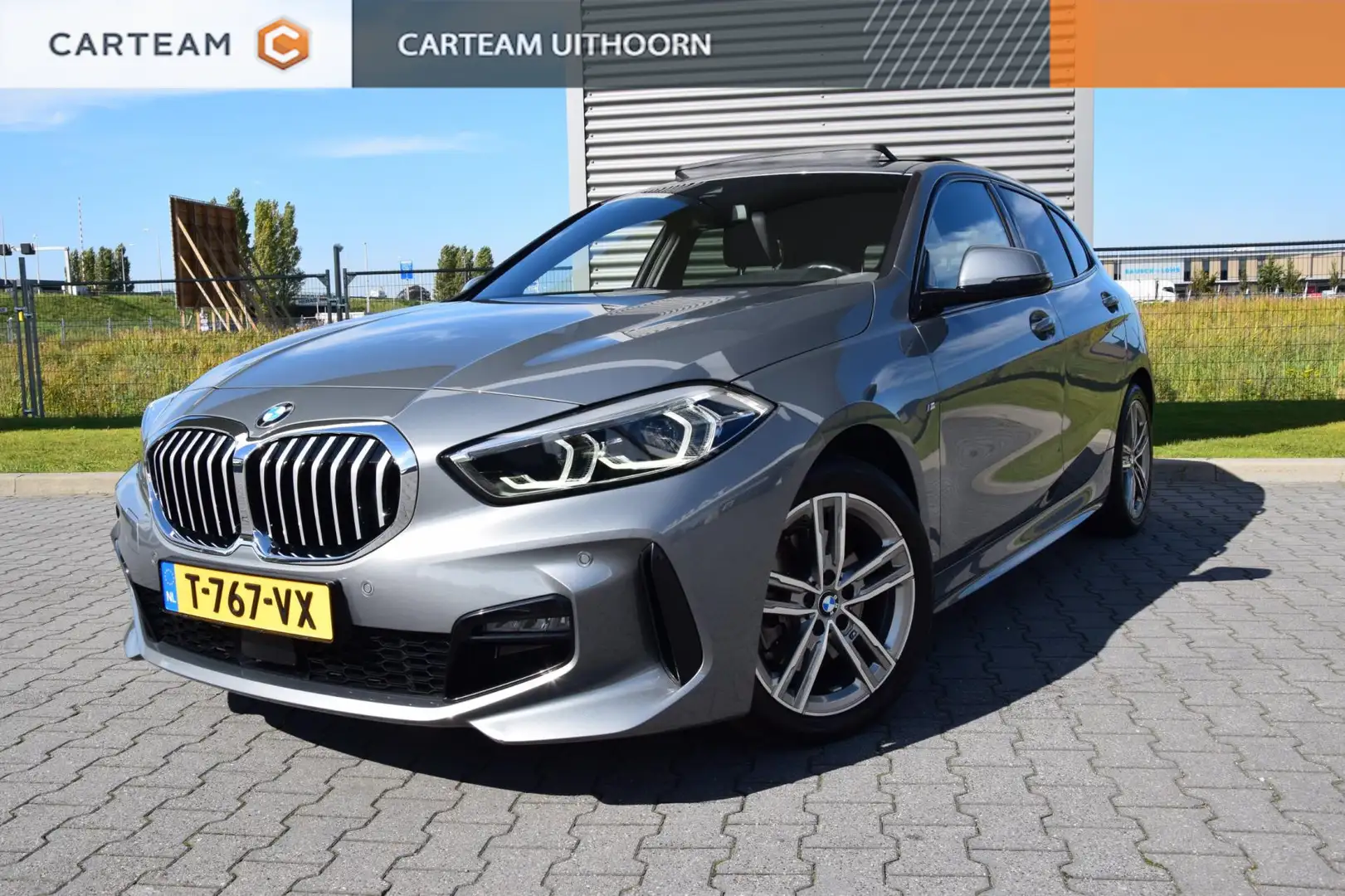 BMW 118 1-serie 118i Executive M -SPORT PAKKET, PANORAMADA Gris - 1