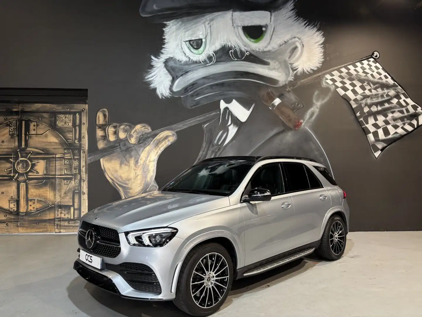 Mercedes-Benz GLE 350 CLASSE 350 E 4MATIC AMG Line Toit ouvrant / suspension pneumatique Gris - 1