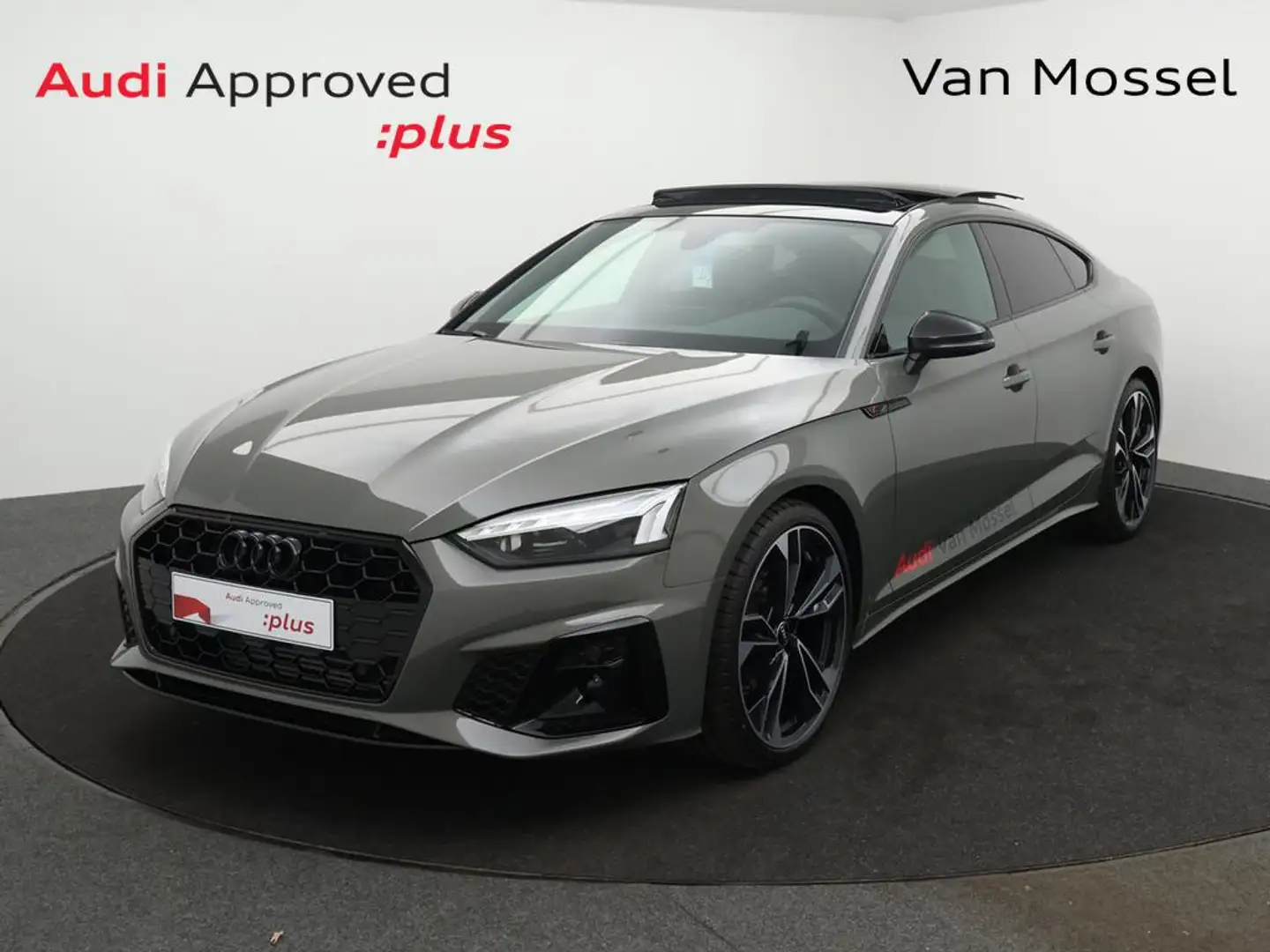 Audi A5 Sportback Audi A5 Sportback Competition 35TFSI 150PK *AUTOMAAT*3X S-LINE*PANO*FULL LED*SPORTSEATS*ZETELVERWARMING*... Grau - 1