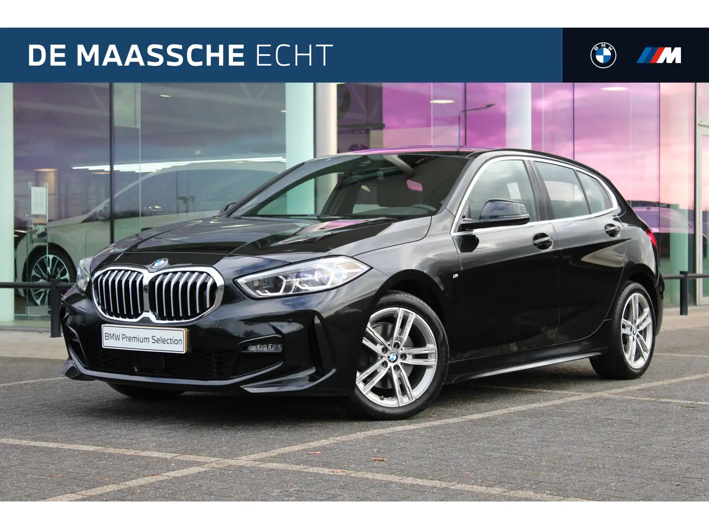 BMW 118 1 Serie 118i High Executive M Sport Automaat / Spo Noir - 1