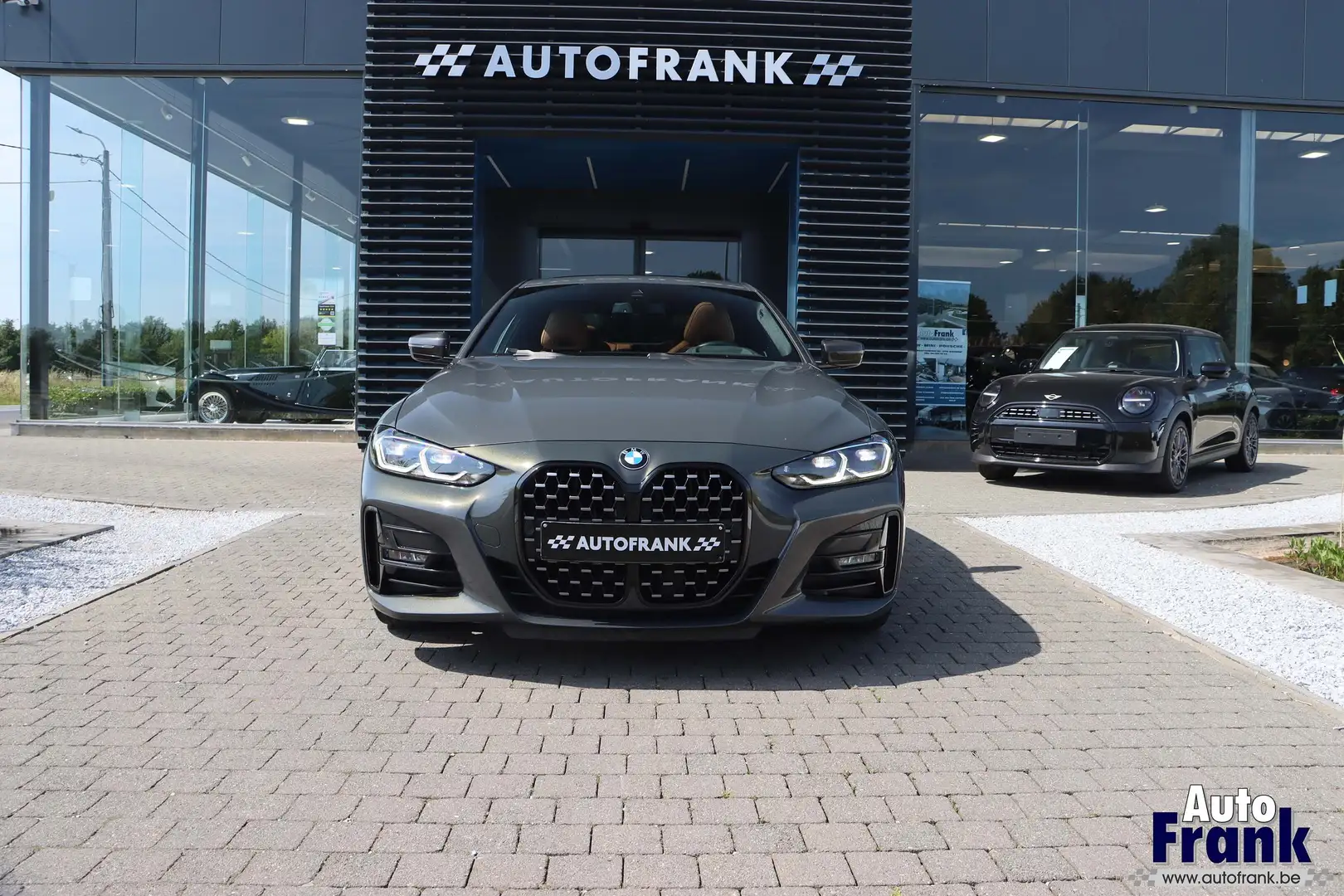 BMW 420 I / M-SPORT / GLASDAK / LASR / H&K / HUD / M-SEATS Grijs - 2