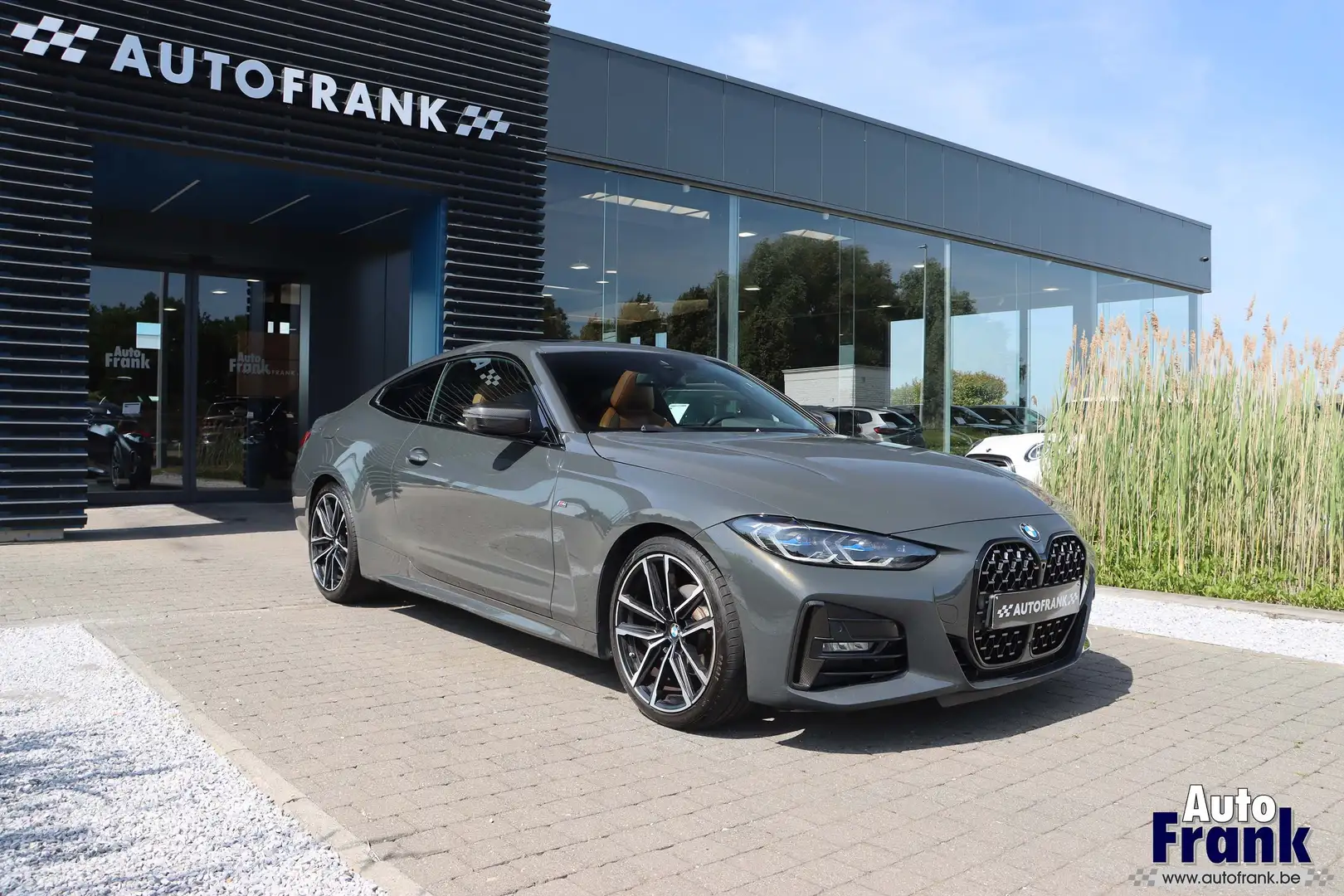 BMW 420 I / M-SPORT / GLASDAK / LASR / H&K / HUD / M-SEATS Grijs - 1