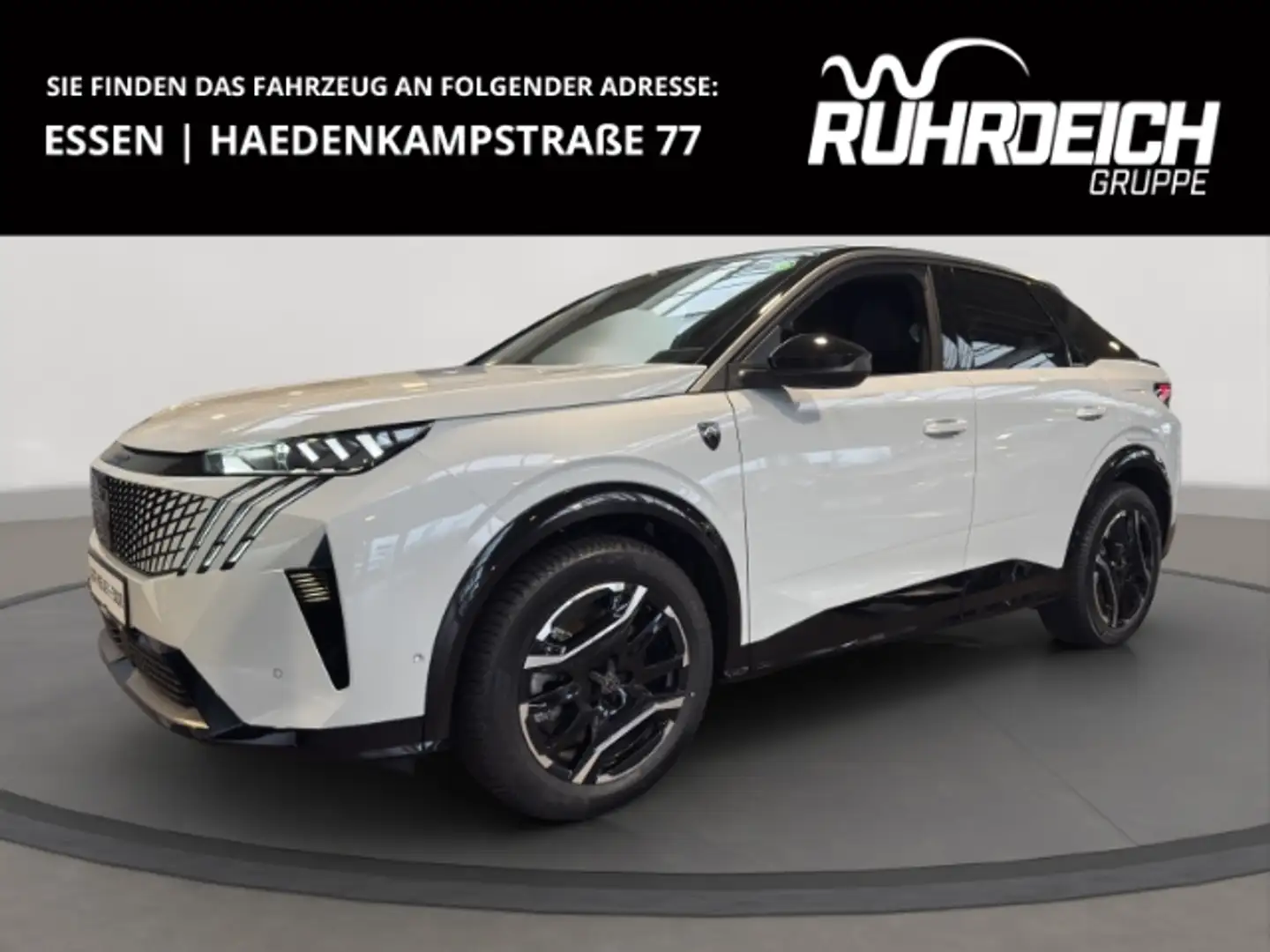 Peugeot 3008 Elektromotor 210 GT LEDER PANO SHZ CARPLAY Weiß - 1