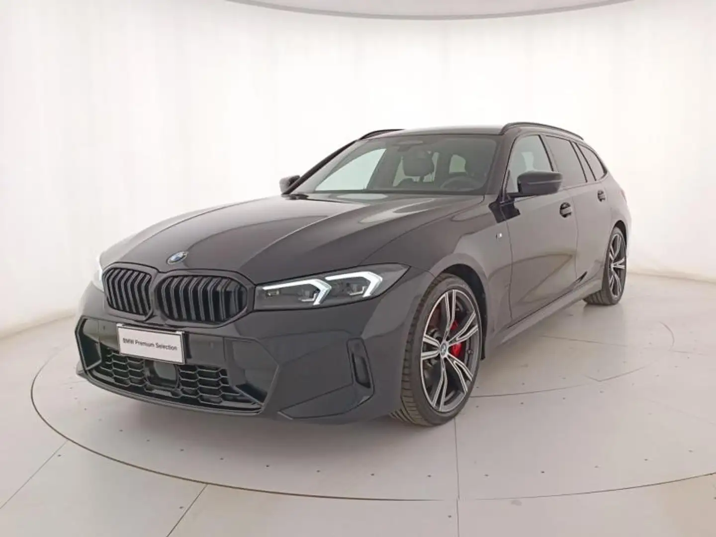 BMW 320 d Touring mhev 48V Msport xdrive auto Nero - 1